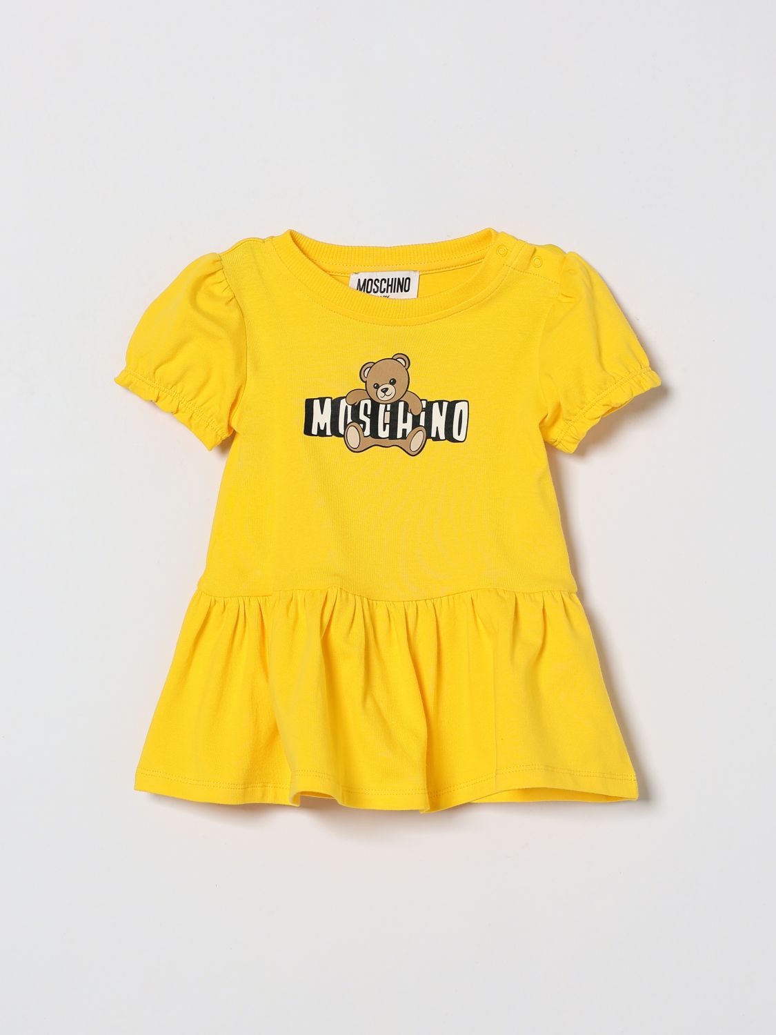 MOSCHINO T-Shirt-Kleid aus Stretch-Baumwolle