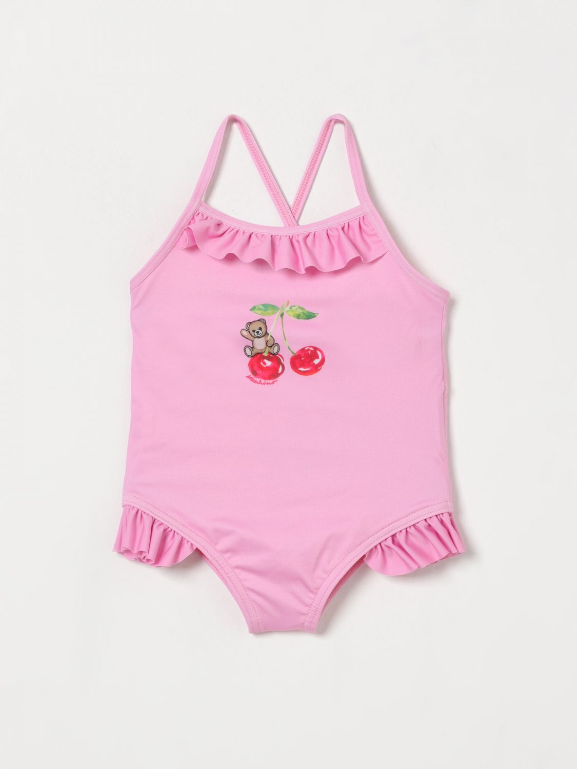 MOSCHINO Einteiliger Badeanzug aus Polyester