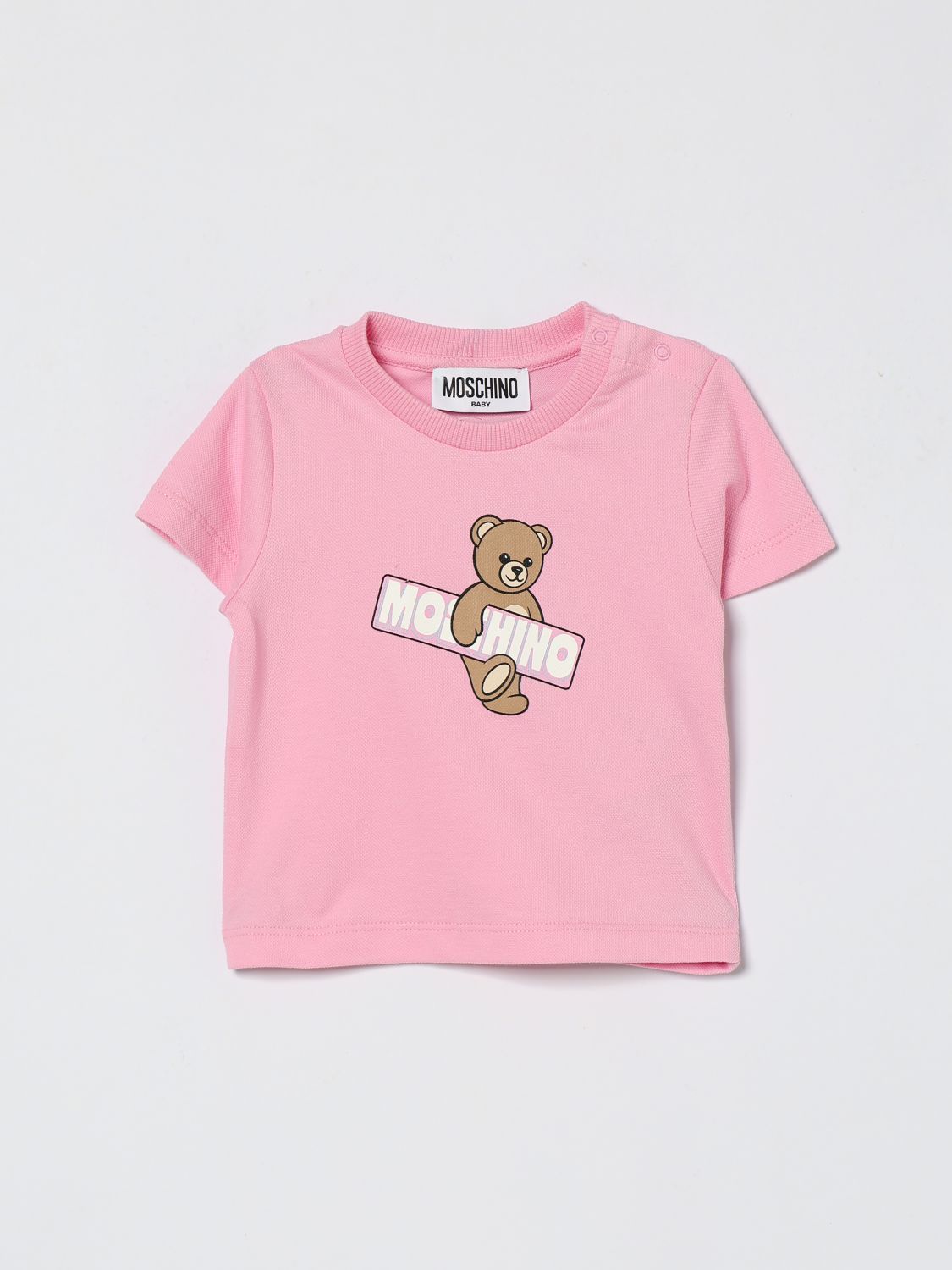 MOSCHINO Teddy-T-Shirt aus Baumwolle