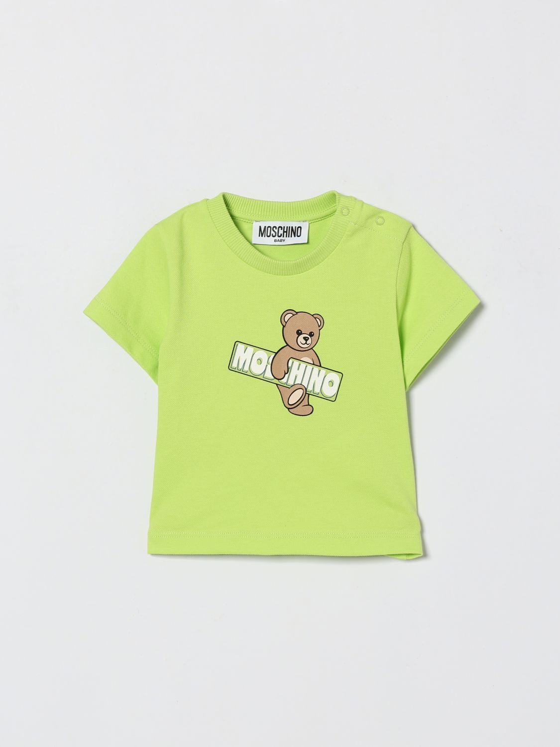 MOSCHINO Teddy-T-Shirt aus Baumwolle