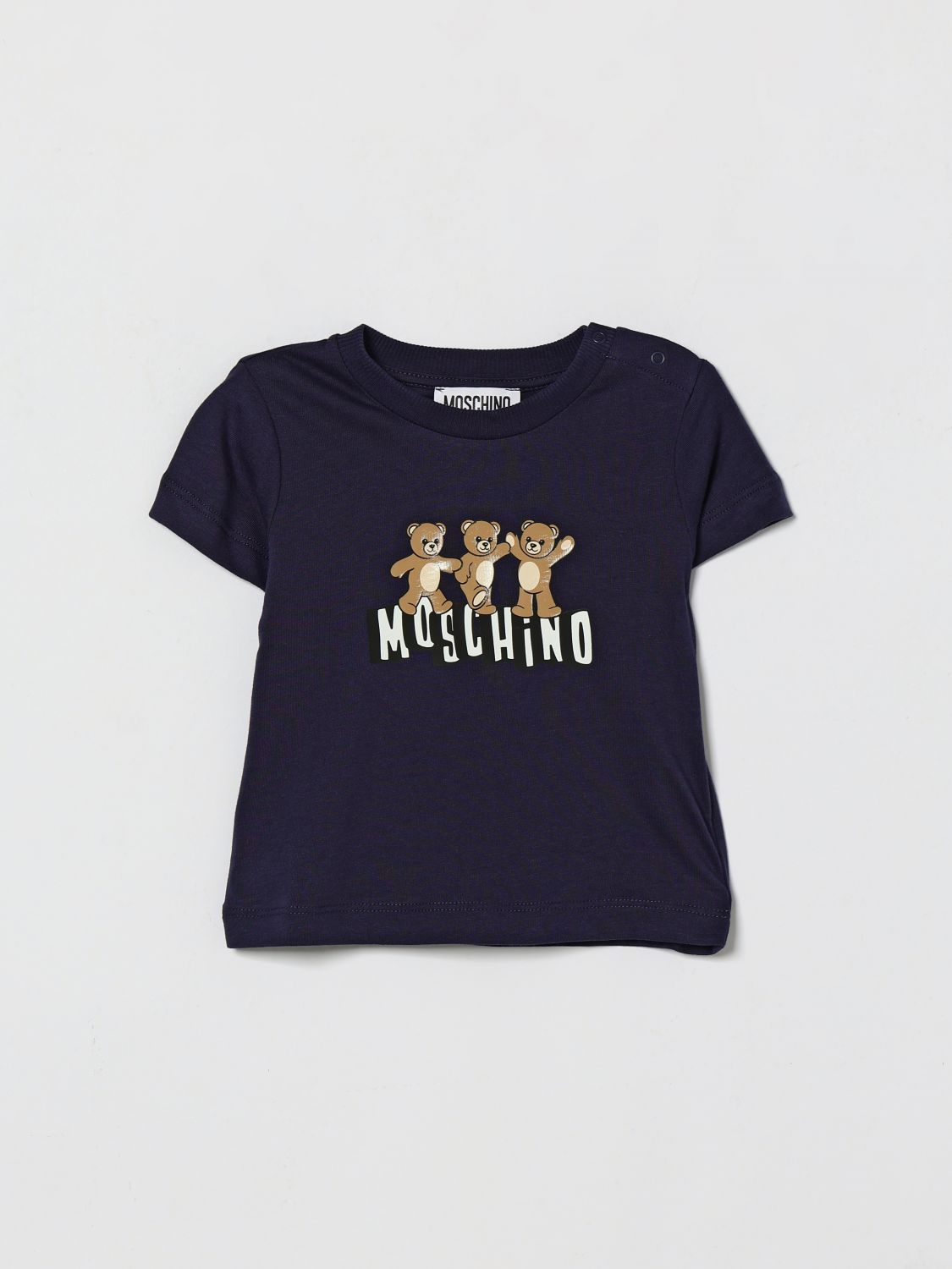 MOSCHINO Teddy-T-Shirt aus Baumwolle