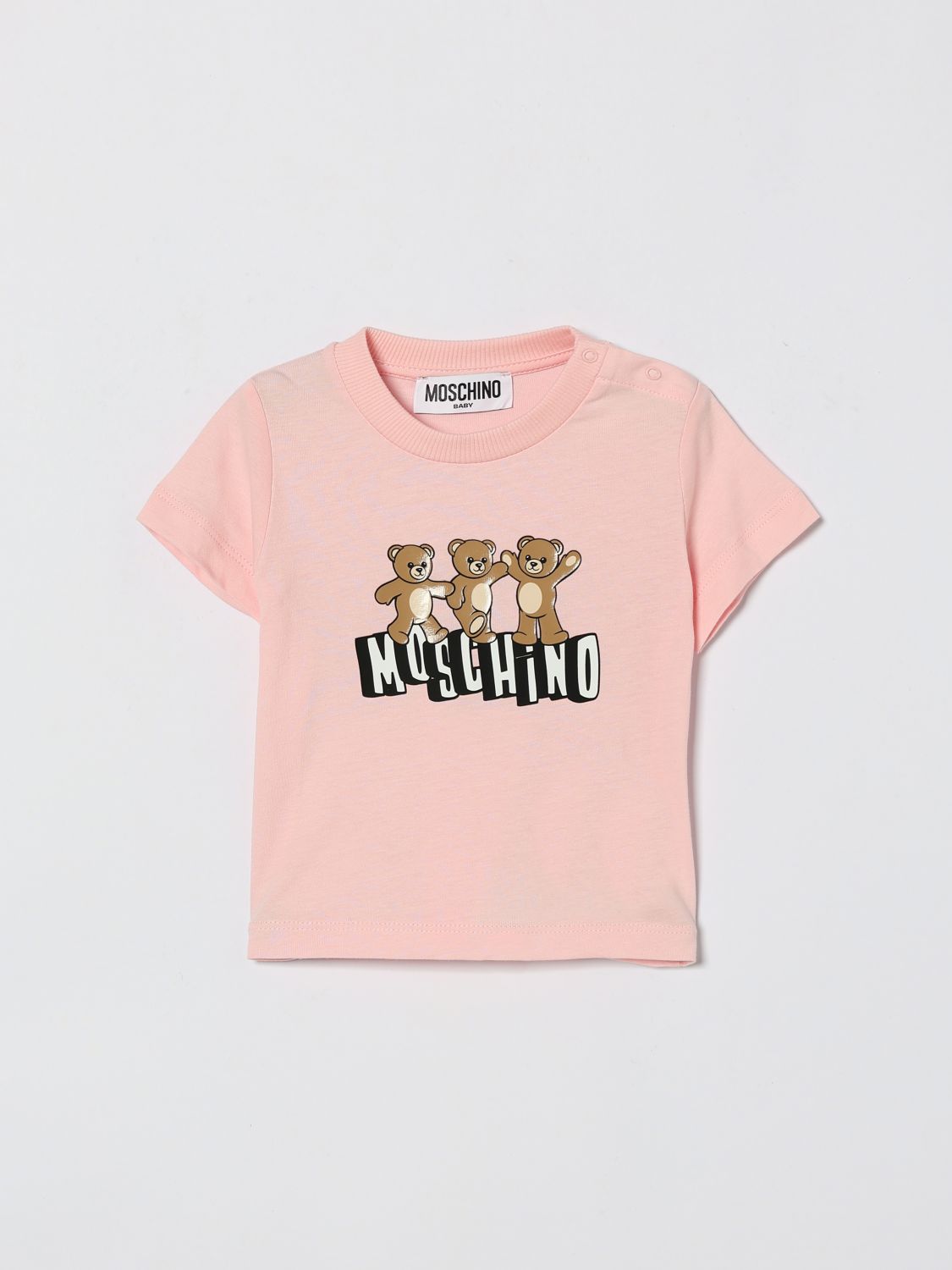 MOSCHINO Teddy-T-Shirt aus Baumwolle