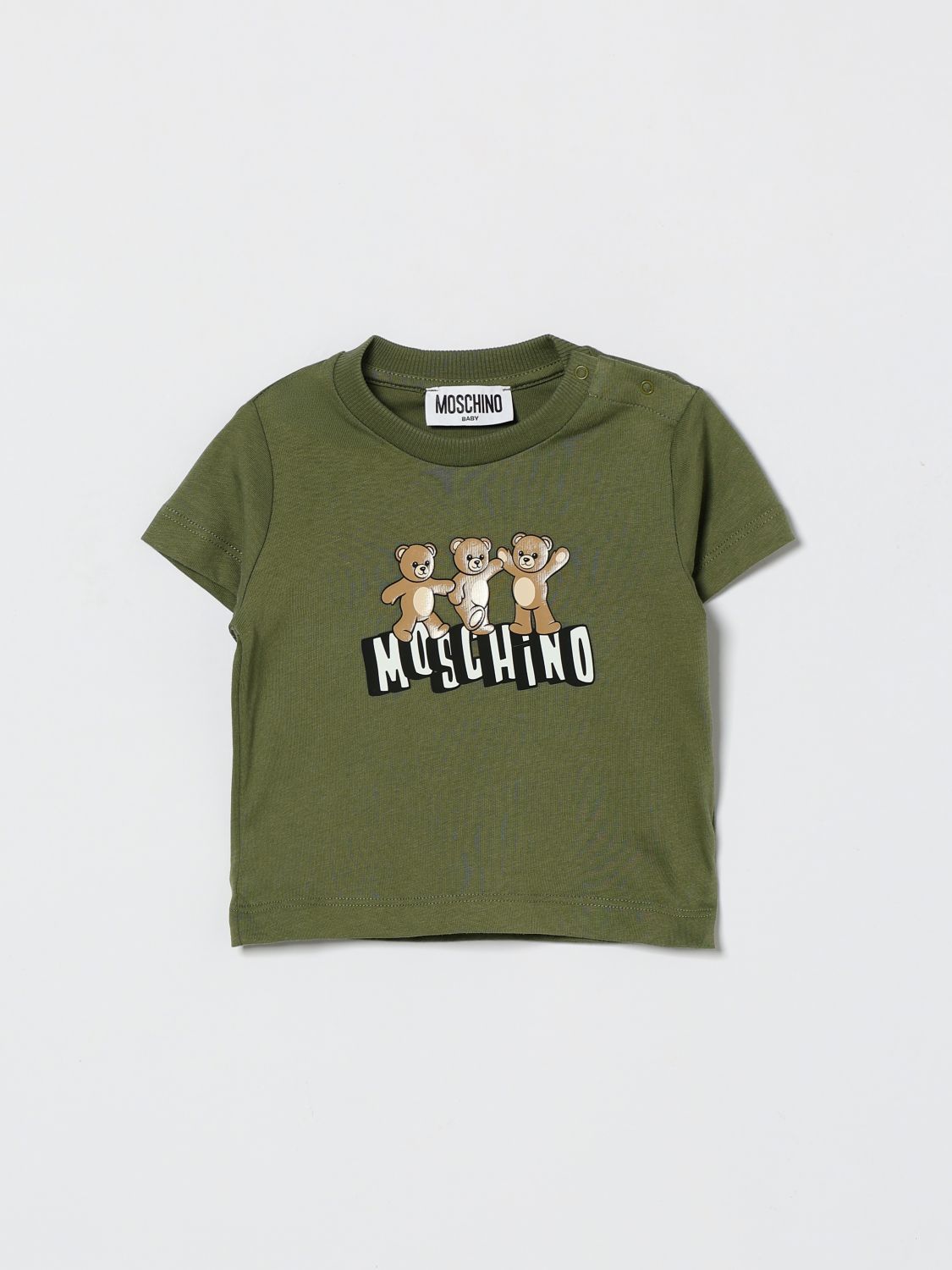 MOSCHINO Teddy-T-Shirt aus Baumwolle