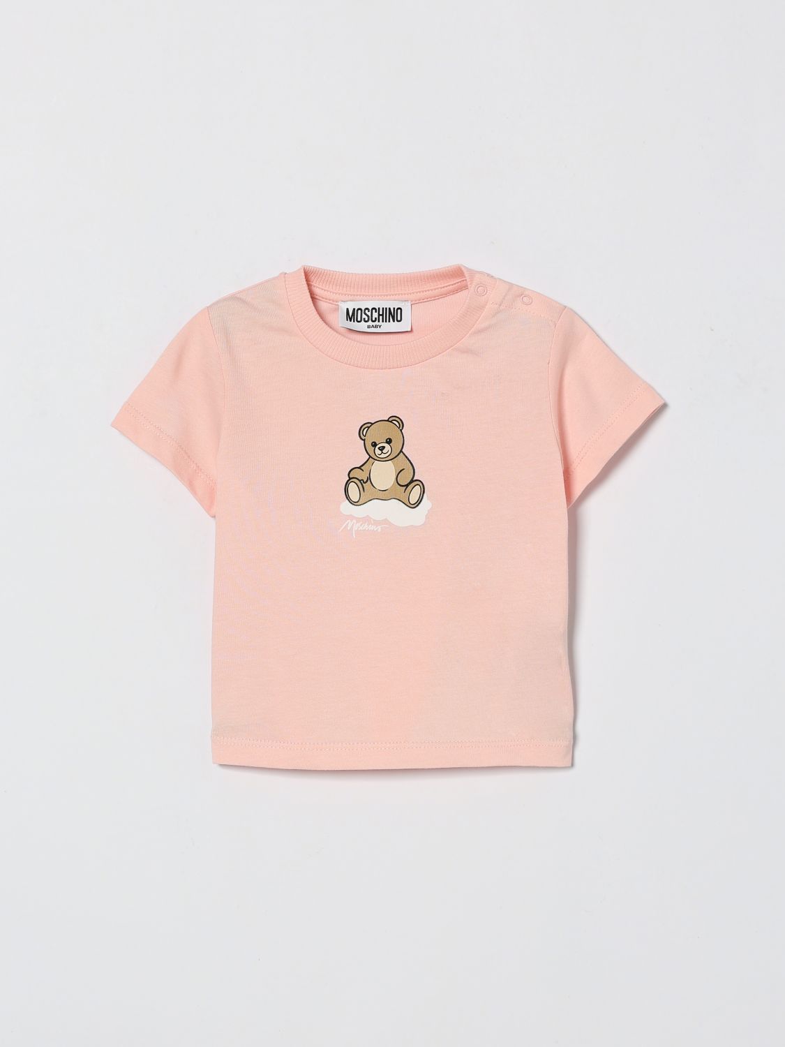 MOSCHINO Teddy-T-Shirt aus Baumwolle