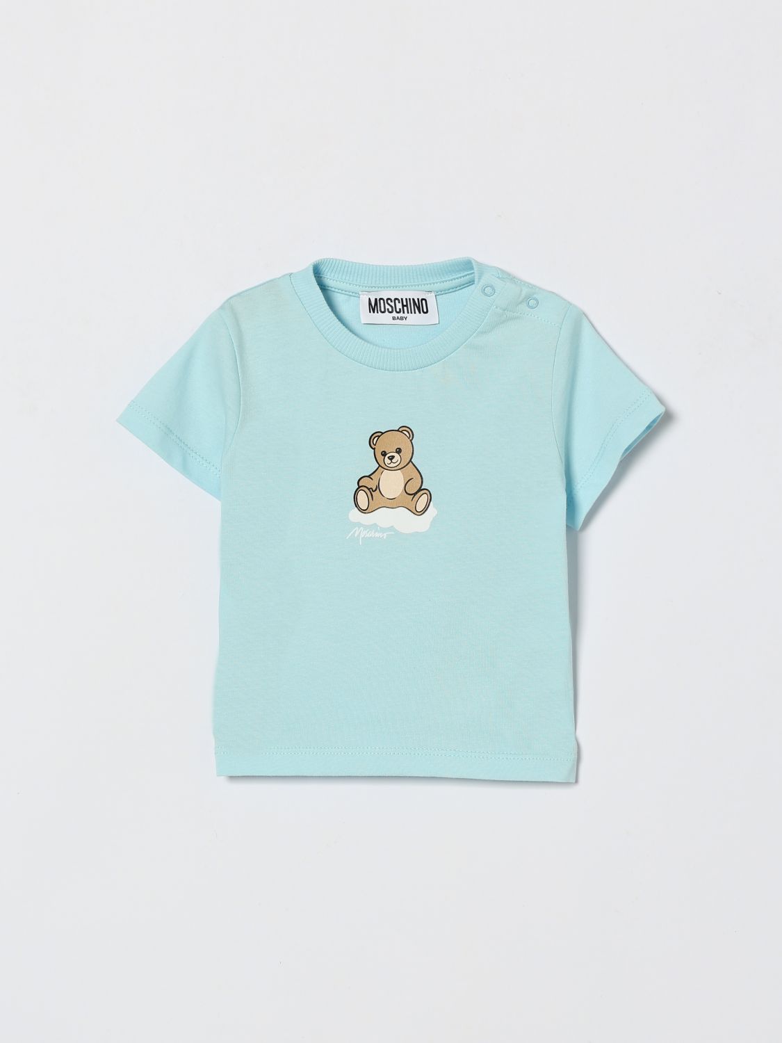 MOSCHINO Teddy-T-Shirt aus Baumwolle