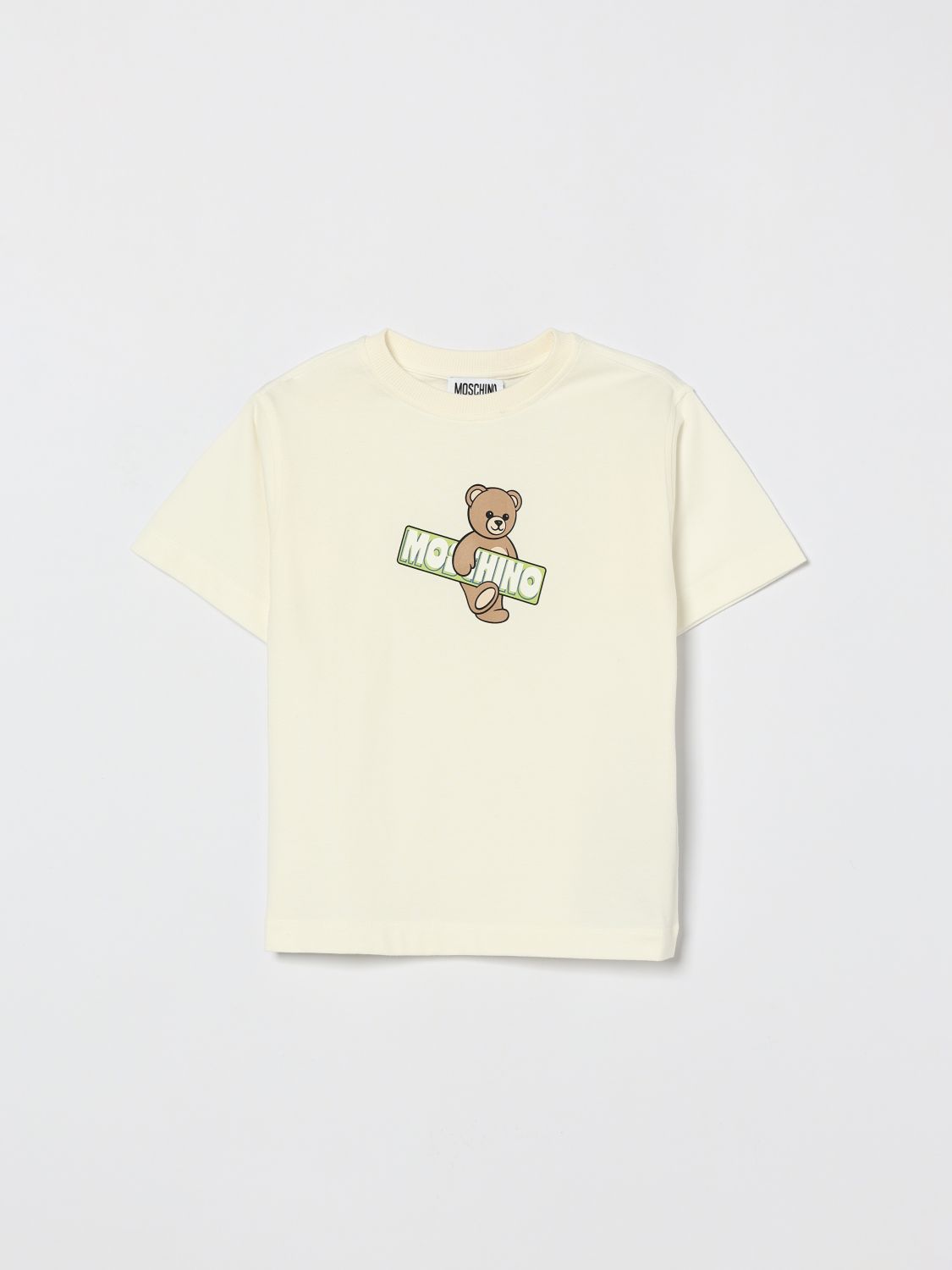 MOSCHINO Teddy-T-Shirt aus Baumwolle