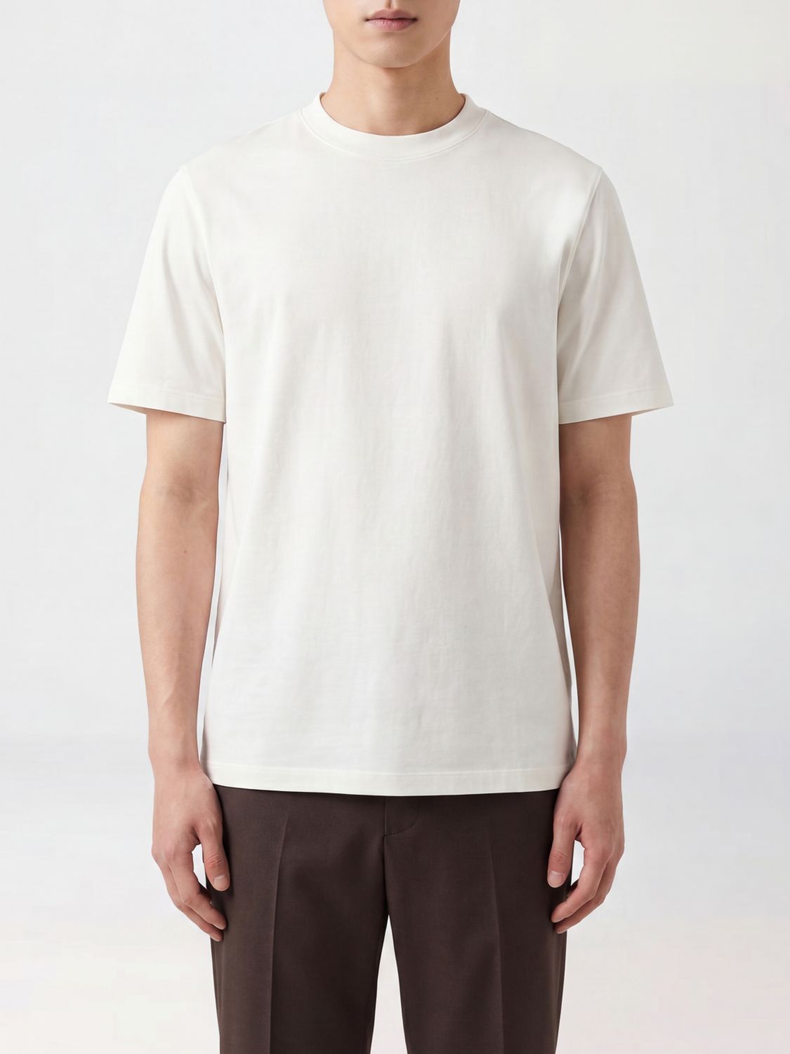 BRUNELLO CUCINELLI T-shirt basic in cotone