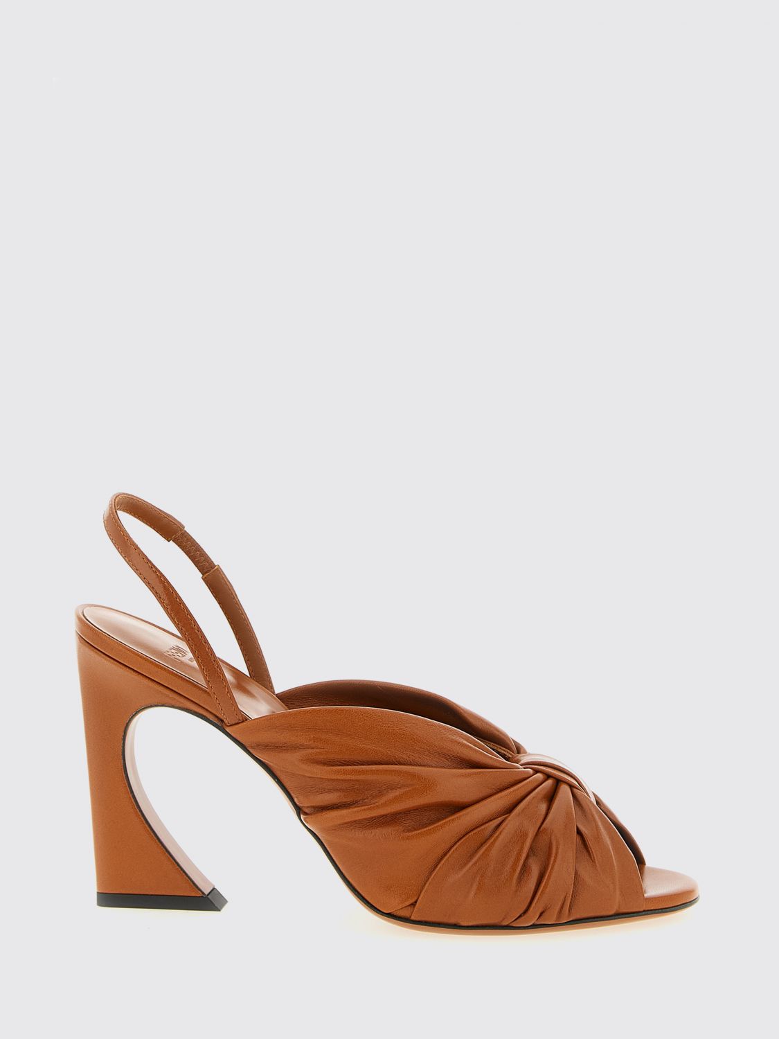 FENDI Sandalo Arco in nappa drappeggiata