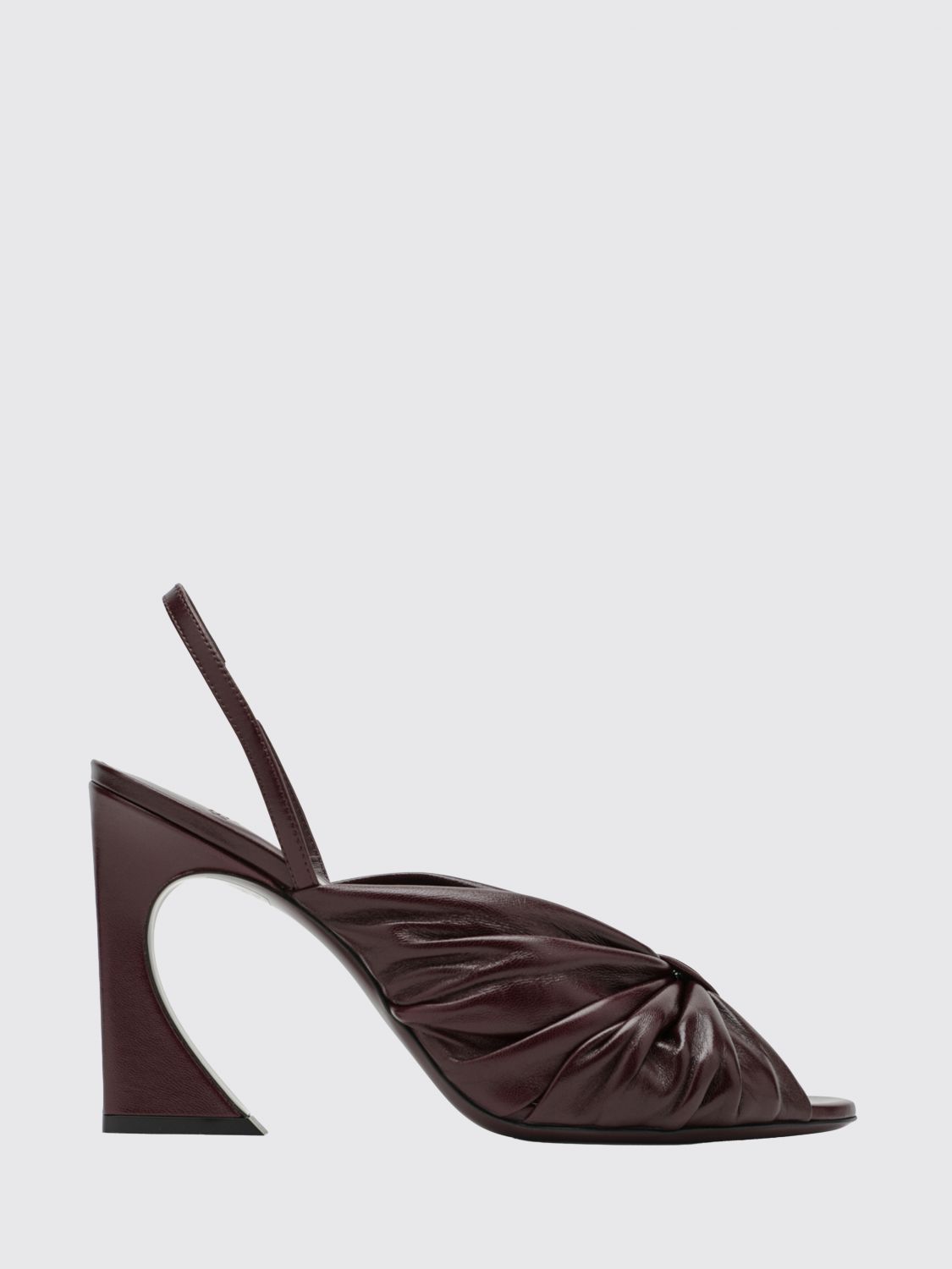 FENDI Sandalo Arco in nappa drappeggiata