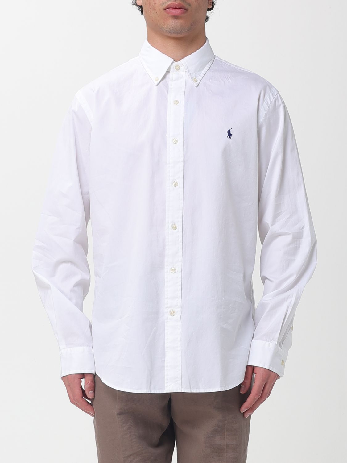 POLO RALPH LAUREN Baumwollhemd mit Logo