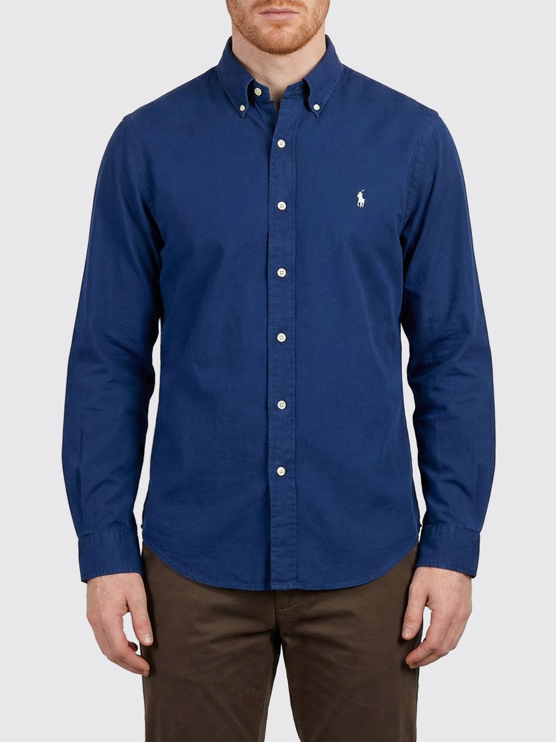 POLO RALPH LAUREN Baumwollhemd mit Logo
