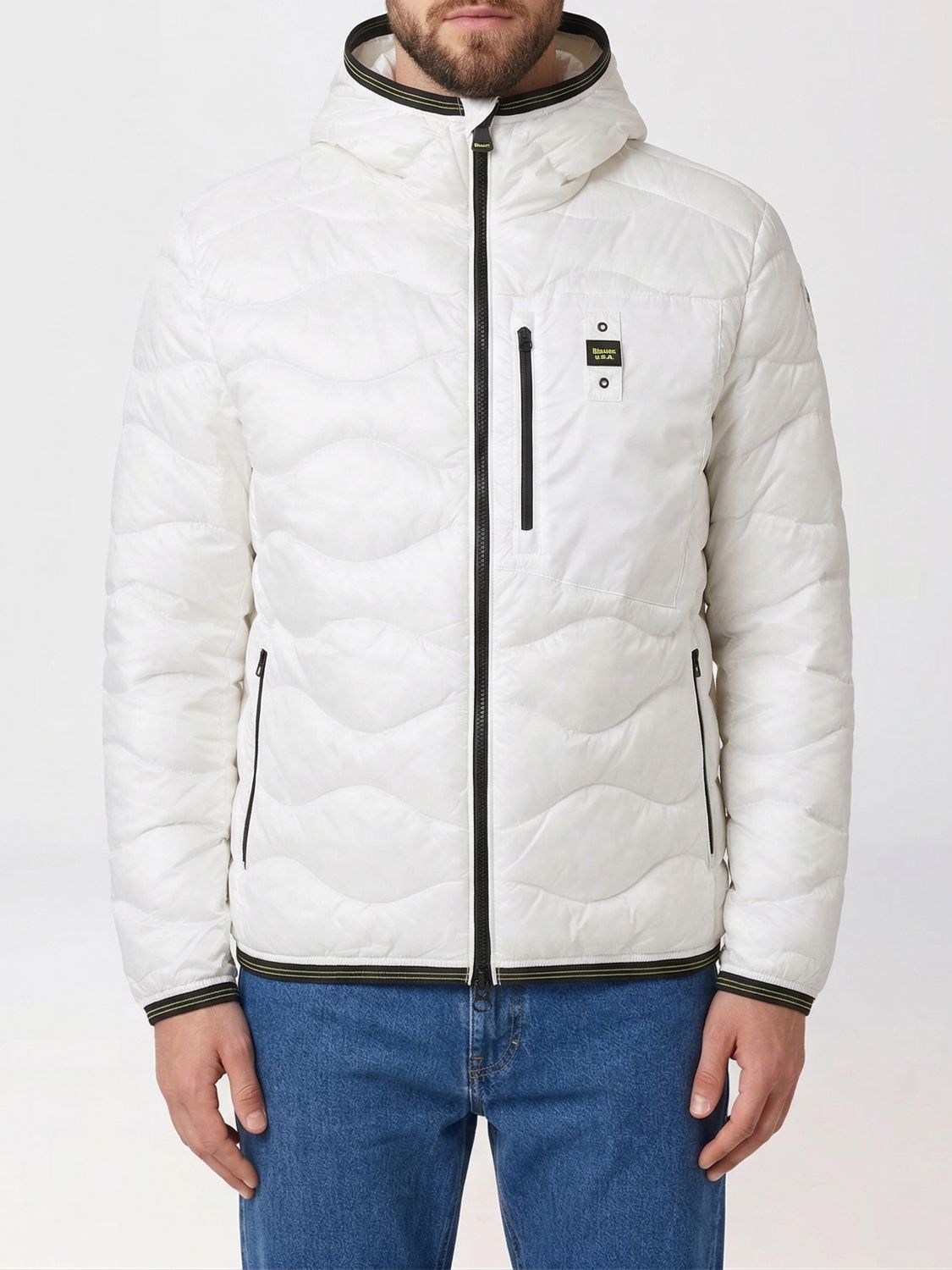 BLAUER Gesteppte Daunenjacke aus wattiertem Nylon