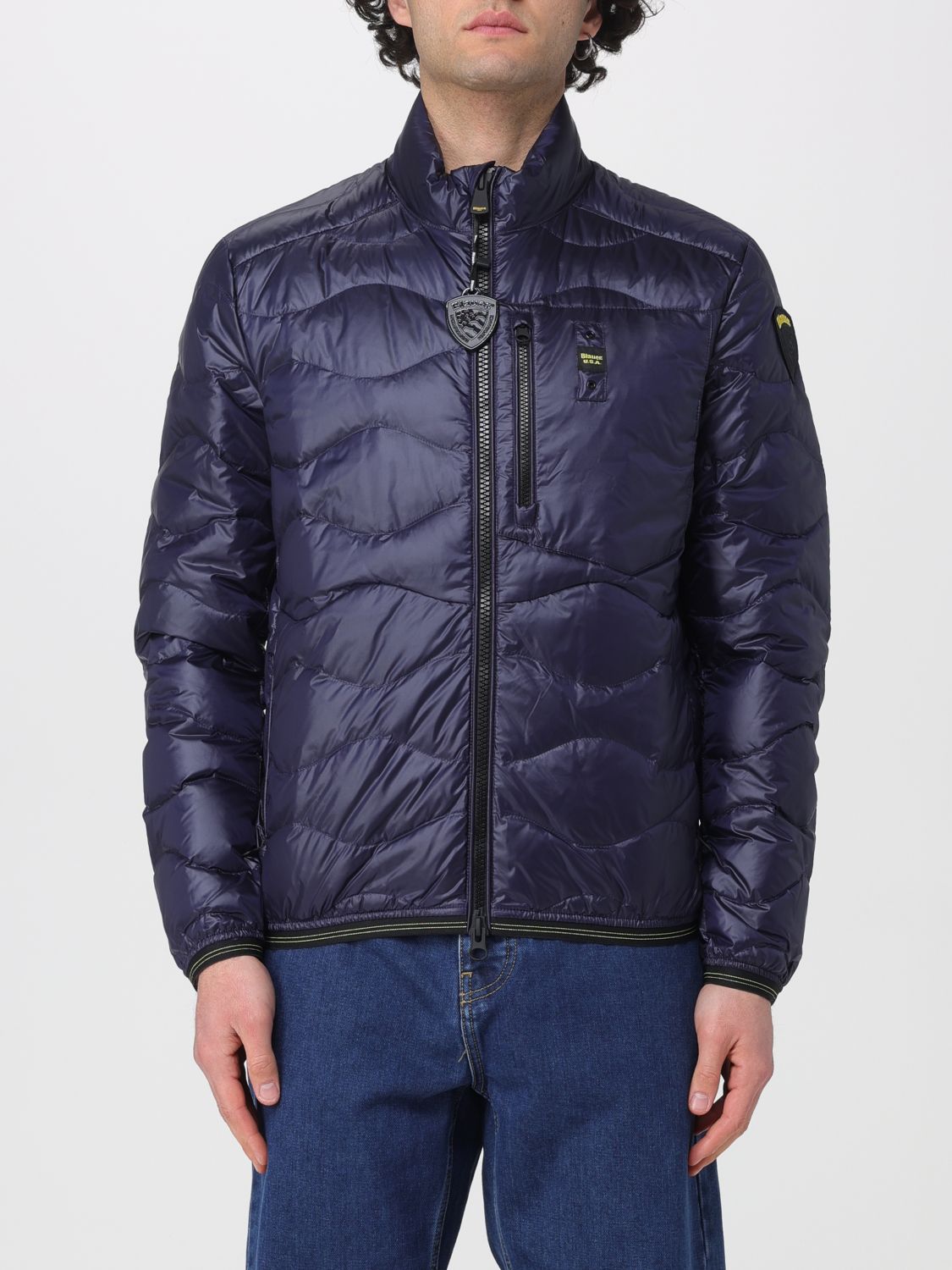 BLAUER Wattierte Daunenjacke aus Nylon