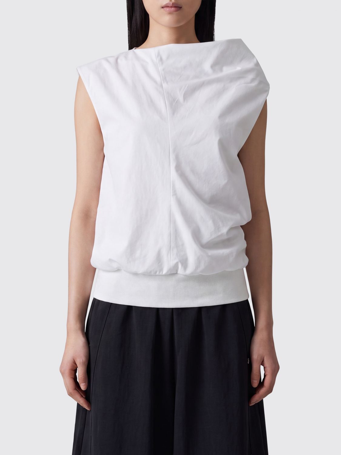 Sacai Sweater Woman Color White In Multi