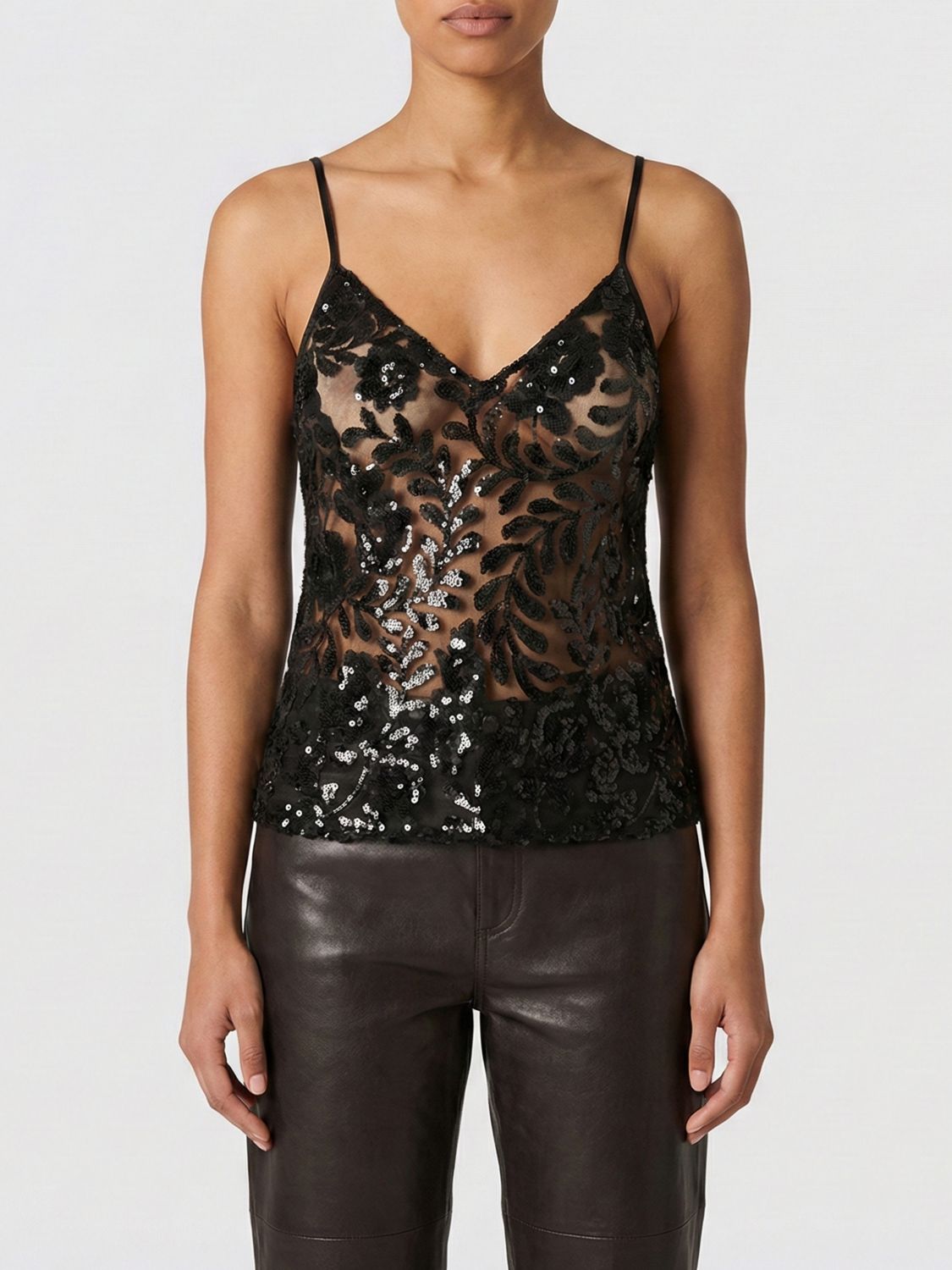 GOLDEN GOOSE Embroidered Top　GOLDEN GOOSE 刺繍トップ GOLDEN