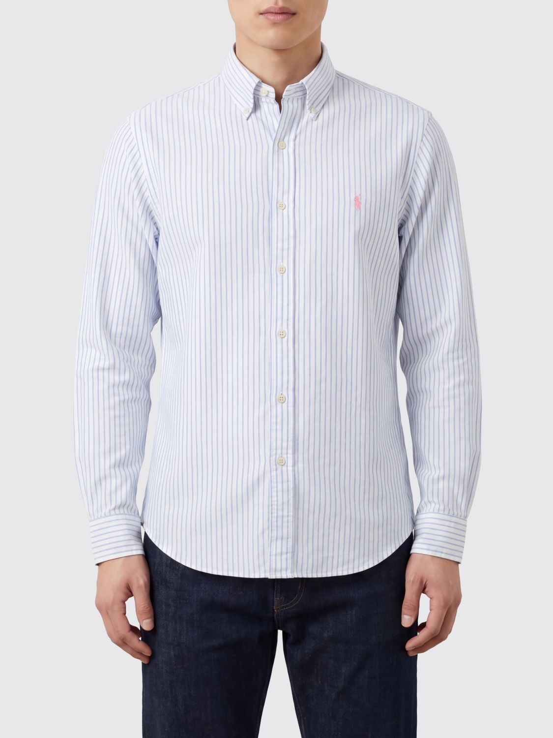 POLO RALPH LAUREN Gestreiftes Leinenhemd