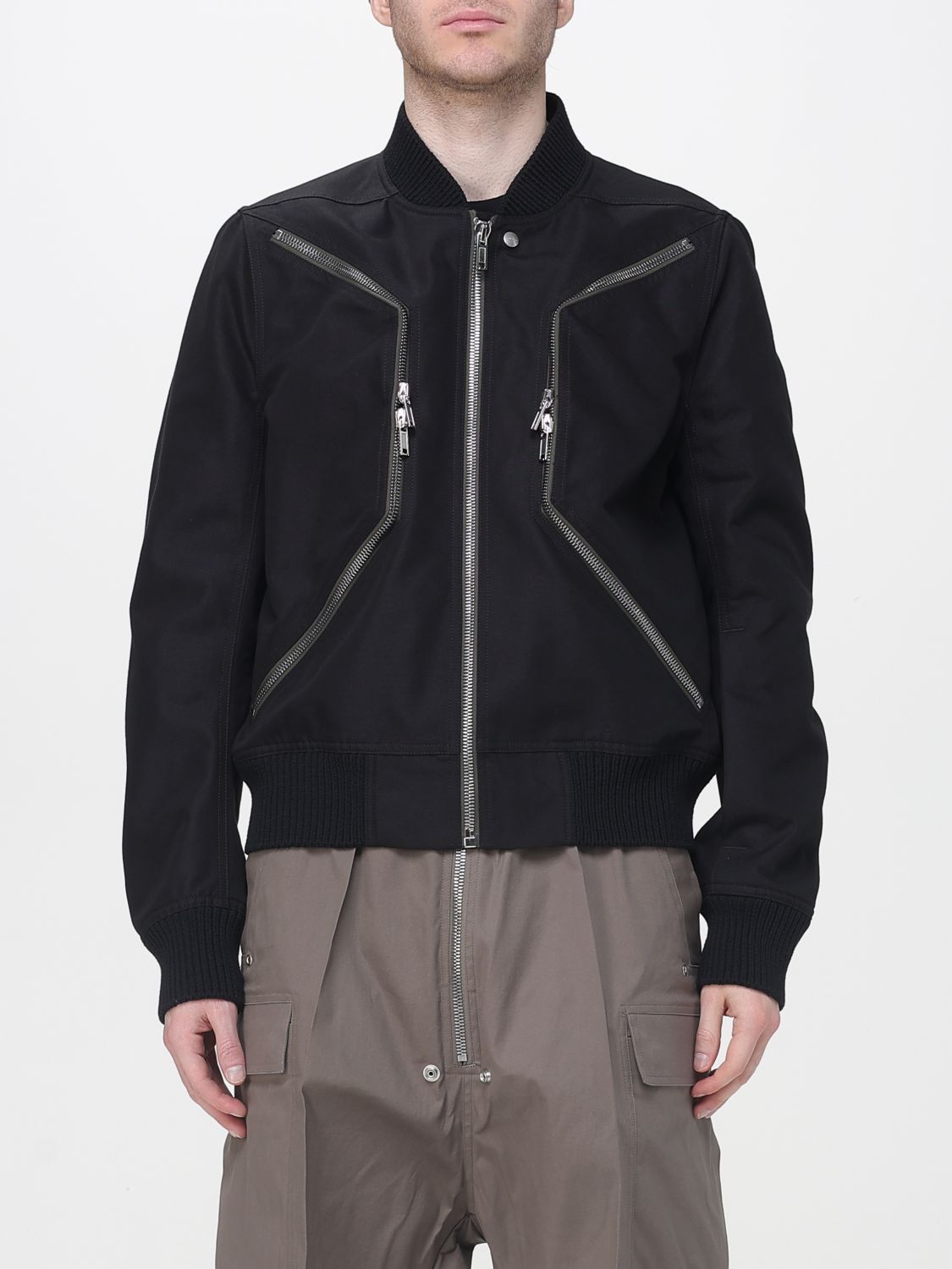 Rick Owens RICK OWENS Cotton Bomber Jacket　RICK OWENS コットン ボンバー ジャケット