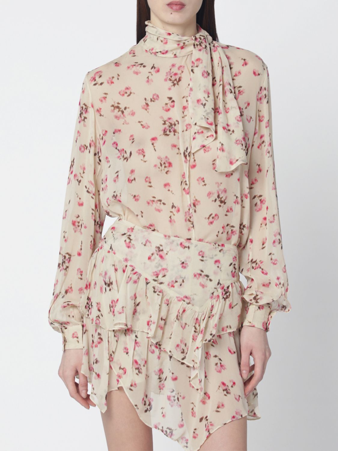 ISABEL MARANT ETOILE Printed Viscose Shirt　ISABEL MARANT ETOILE プリント ビスコース シャツ ISABEL