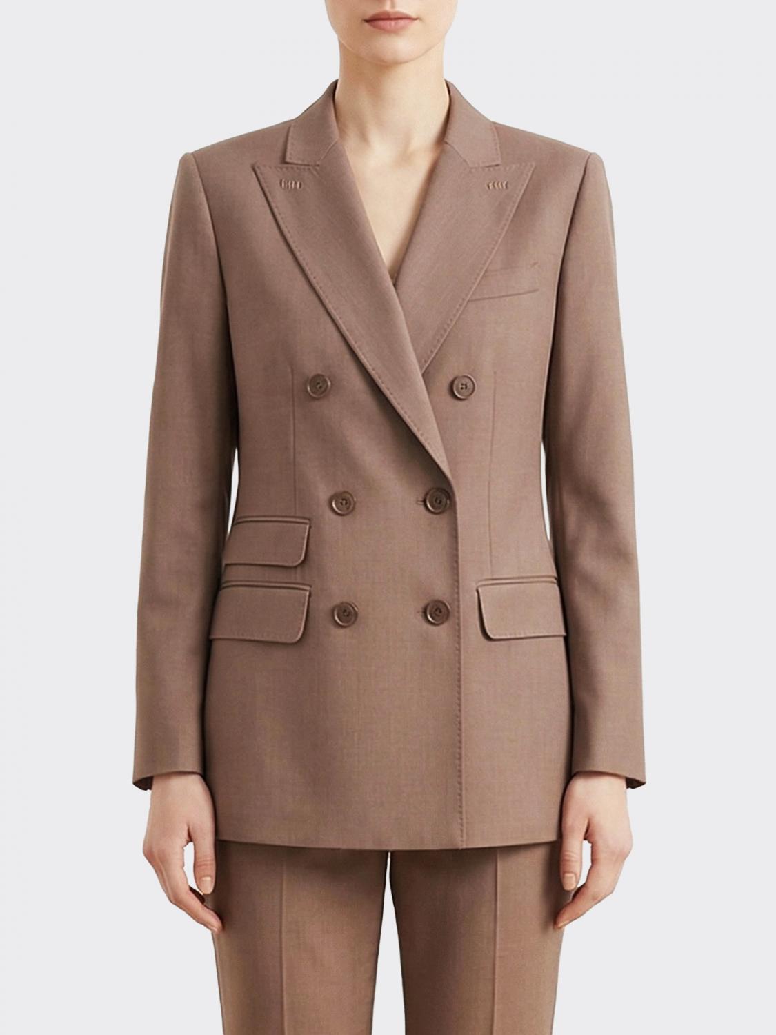 MAX MARA Zweireihiger Wollblazer
