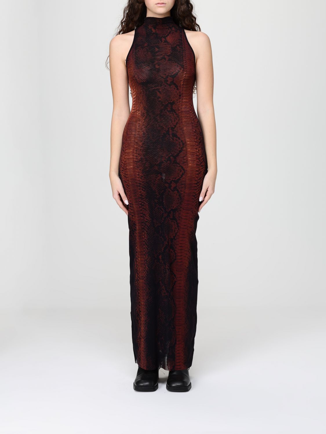 Dress JEAN PAUL GAULTIER Woman color Brown