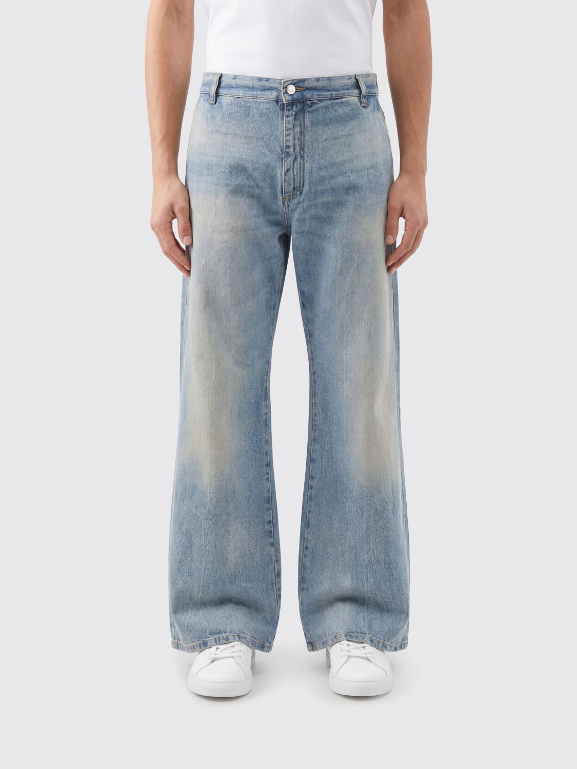 AMIRI Wide-Leg Jeans aus Baumwolldenim