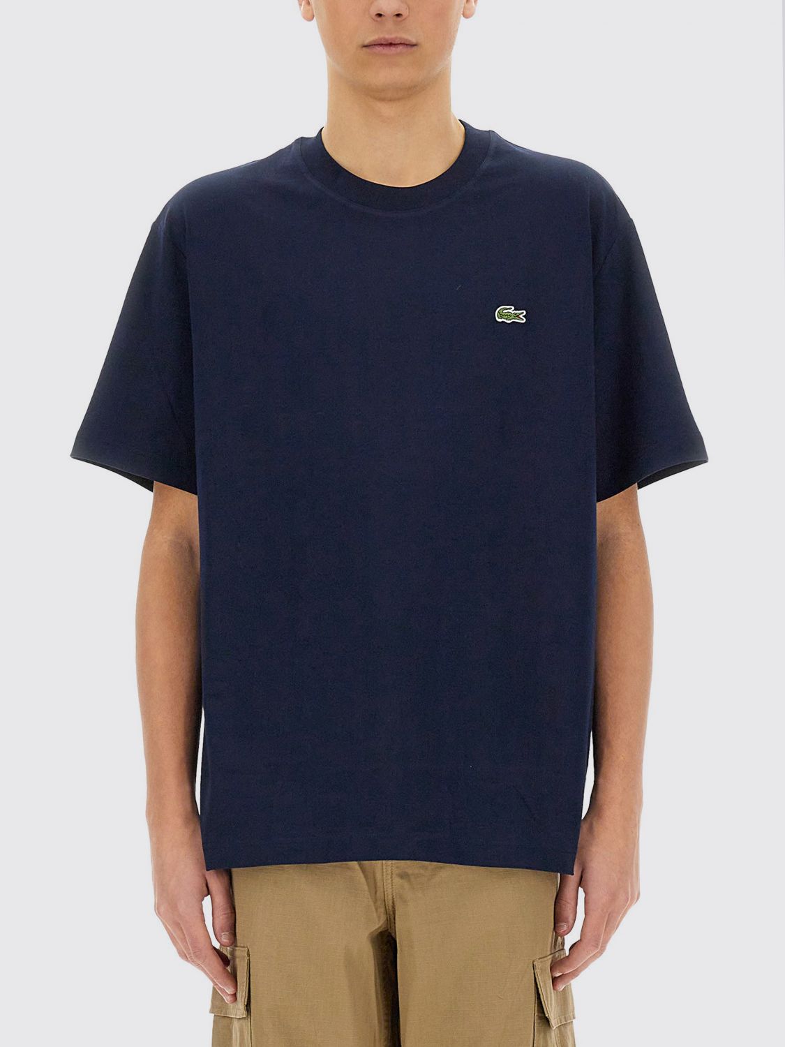 LACOSTE Baumwoll-T-Shirt mit Logo