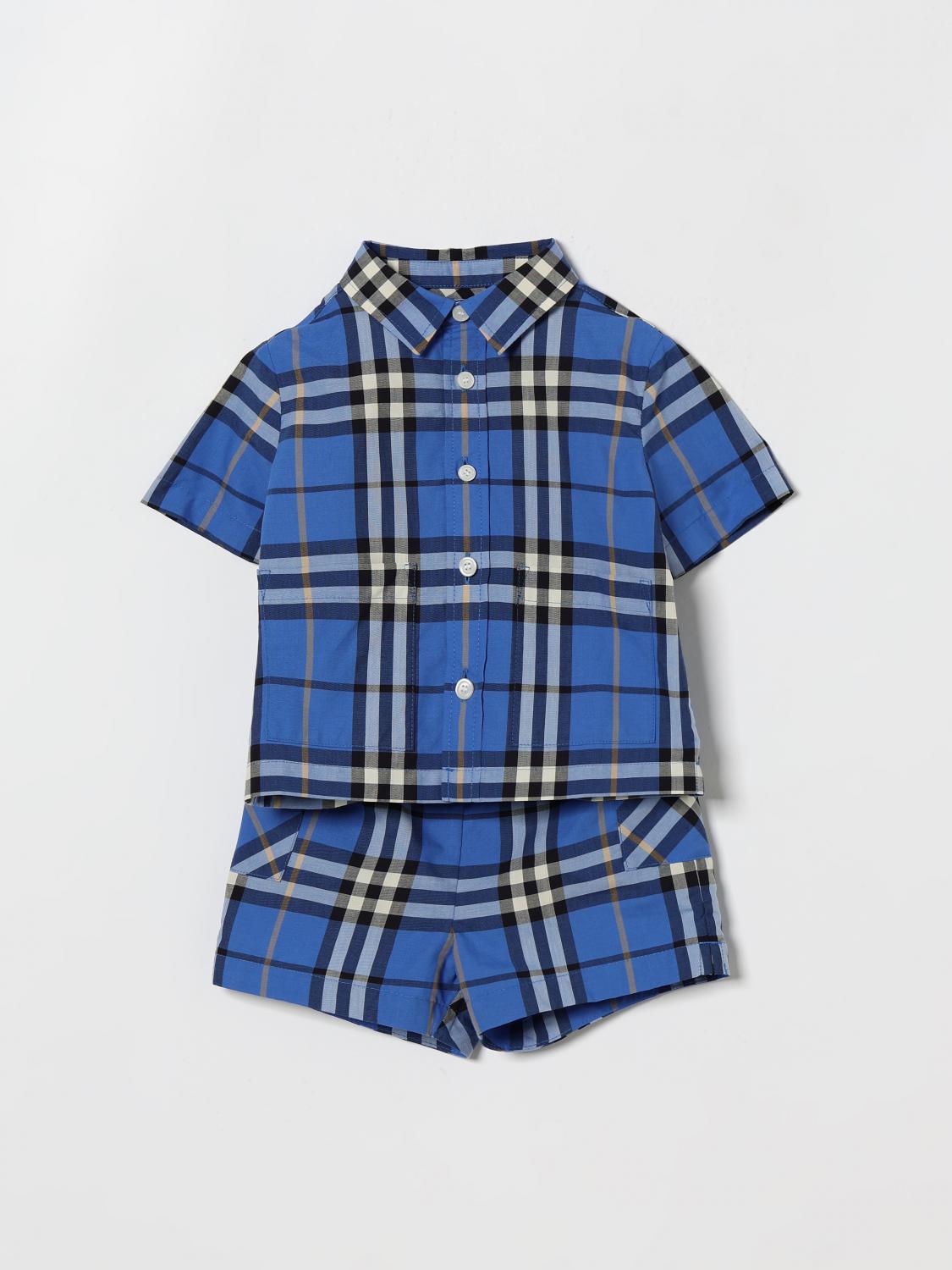 BURBERRY Cotton Set with Vintage Check Print　BURBERRY ヴィンテージチェックプリント コットンセット BURBERRY