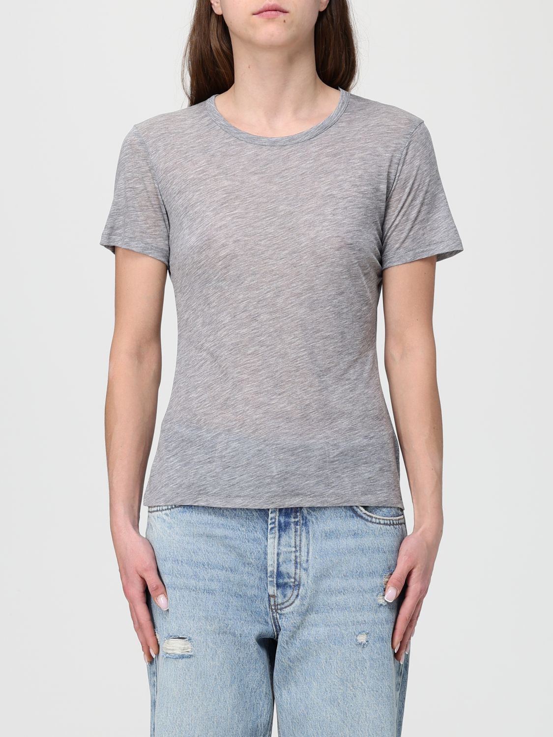 ANINE BING Sylvie Wool Blend T-shirts