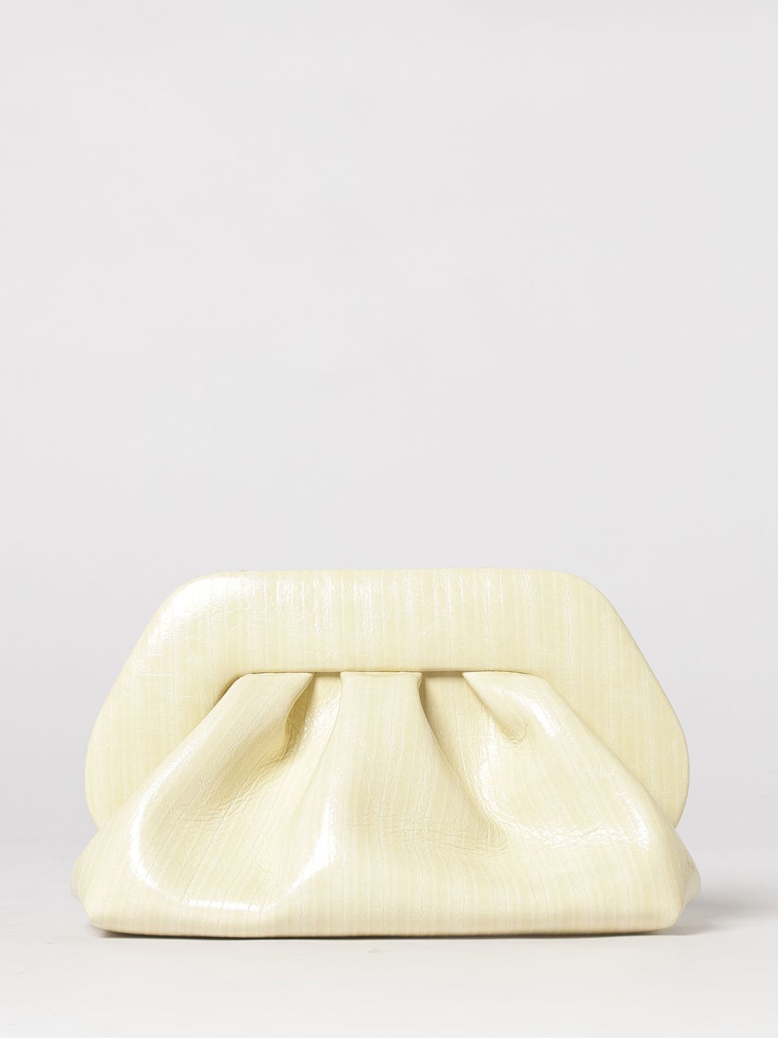 Themoirè Vegan Leather Tia Clutch