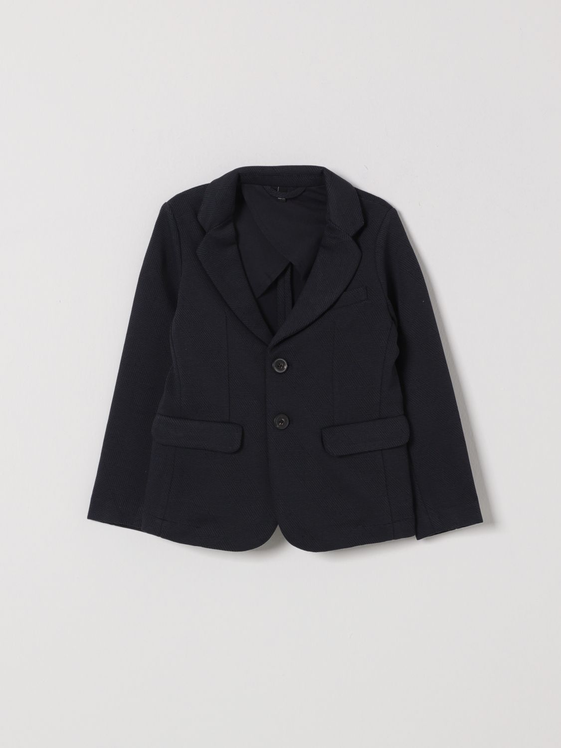 EMPORIO ARMANI Einreihiger Jersey-Blazer