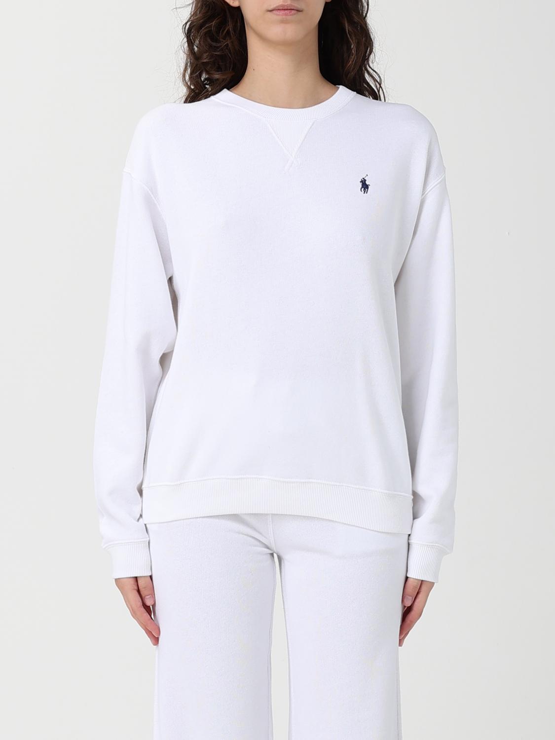 Polo Ralph Lauren Cotton Crew-Neck Sweatshirt With Pony Logo · XS
