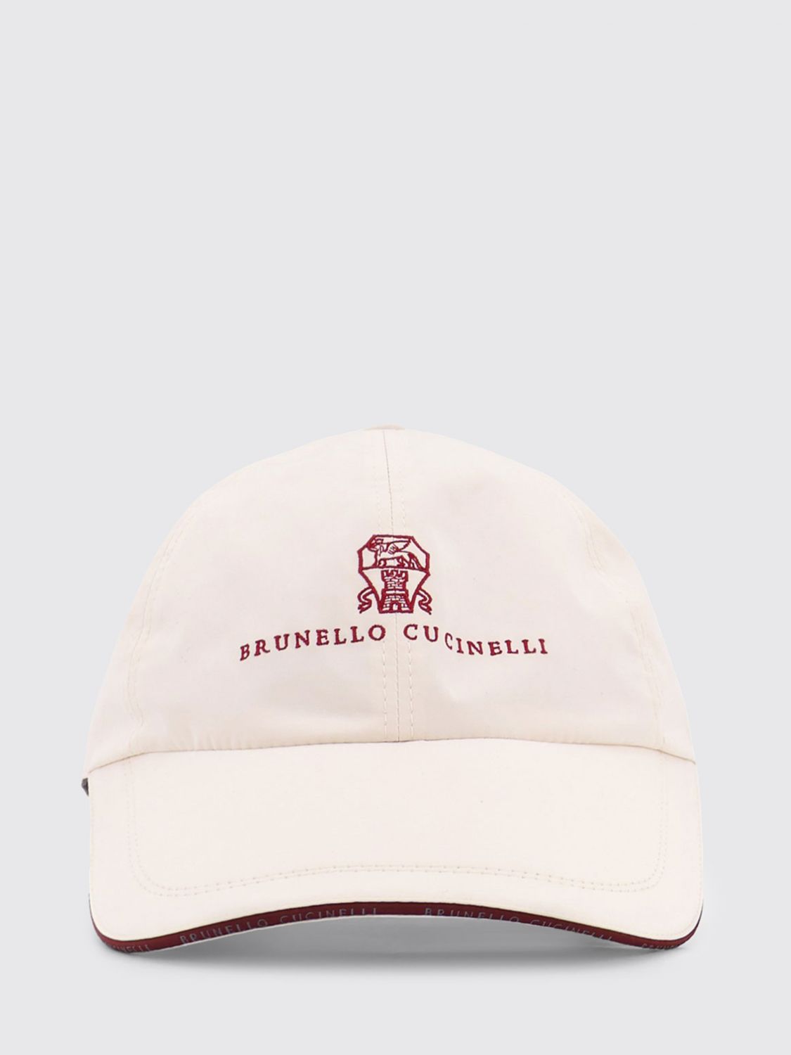 BRUNELLO CUCINELLI BRUNELLO CUCINELLI Nylon Hat with Embroidered Logo　BRUNELLO CUCINELLI ロゴ刺繍入りナイロンハット