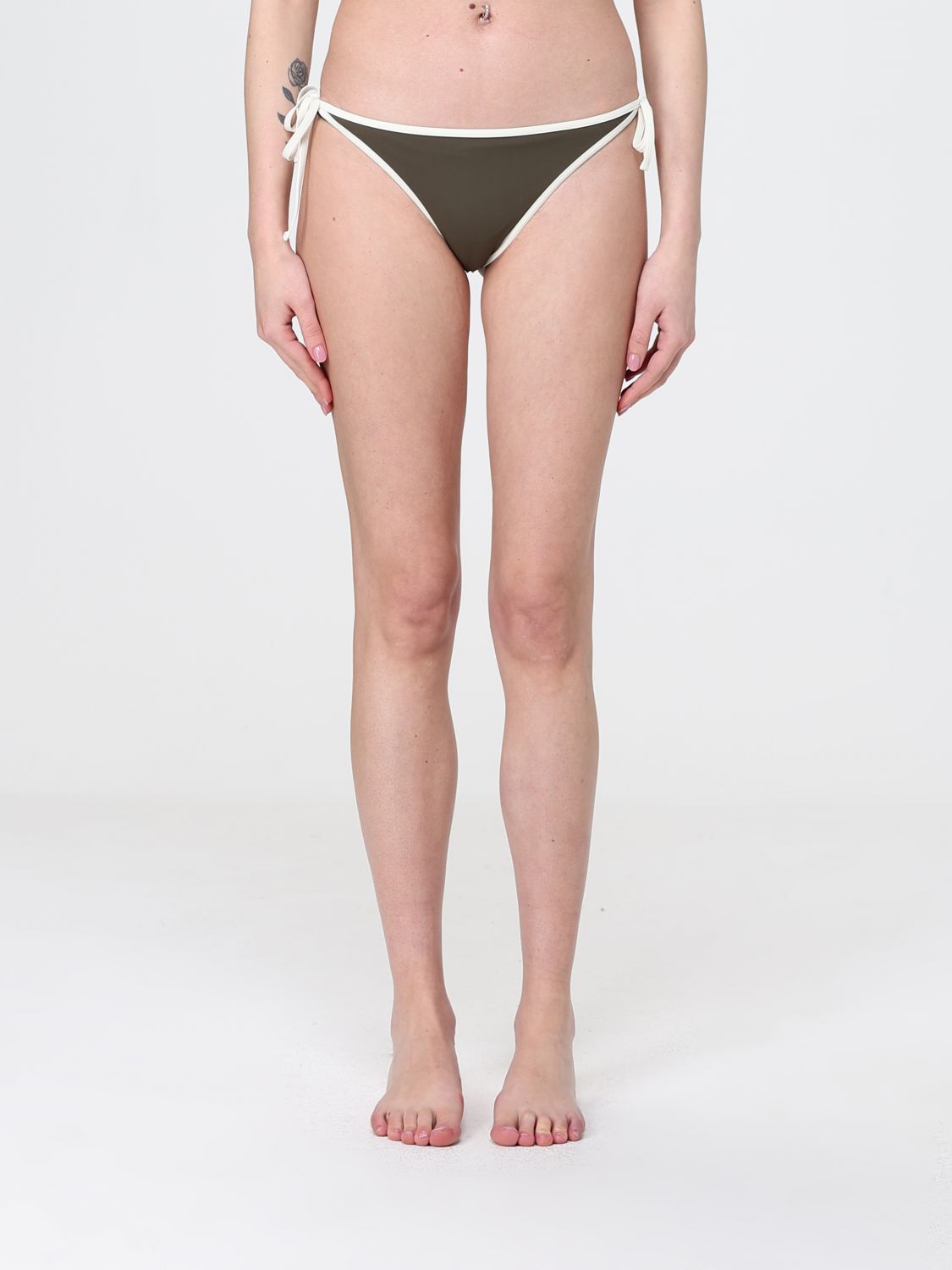 BRUNELLO CUCINELLI BRUNELLO CUCINELLI Swimsuit Woman color Green　BRUNELLO CUCINELLI 水着 女性 カラー グリーン