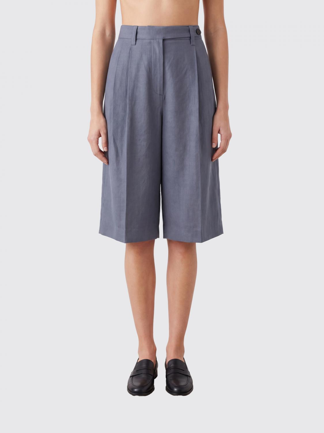 BRUNELLO CUCINELLI Shorts Woman color Blue 1