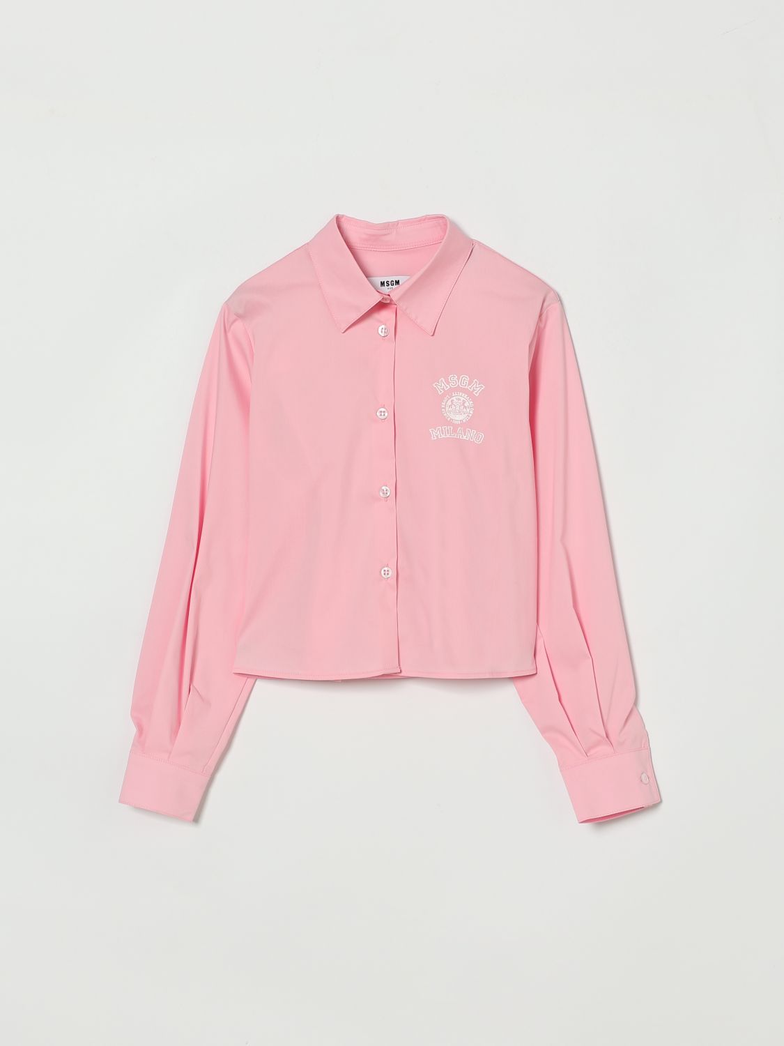 MSGM Kids Casual Baumwollhemd