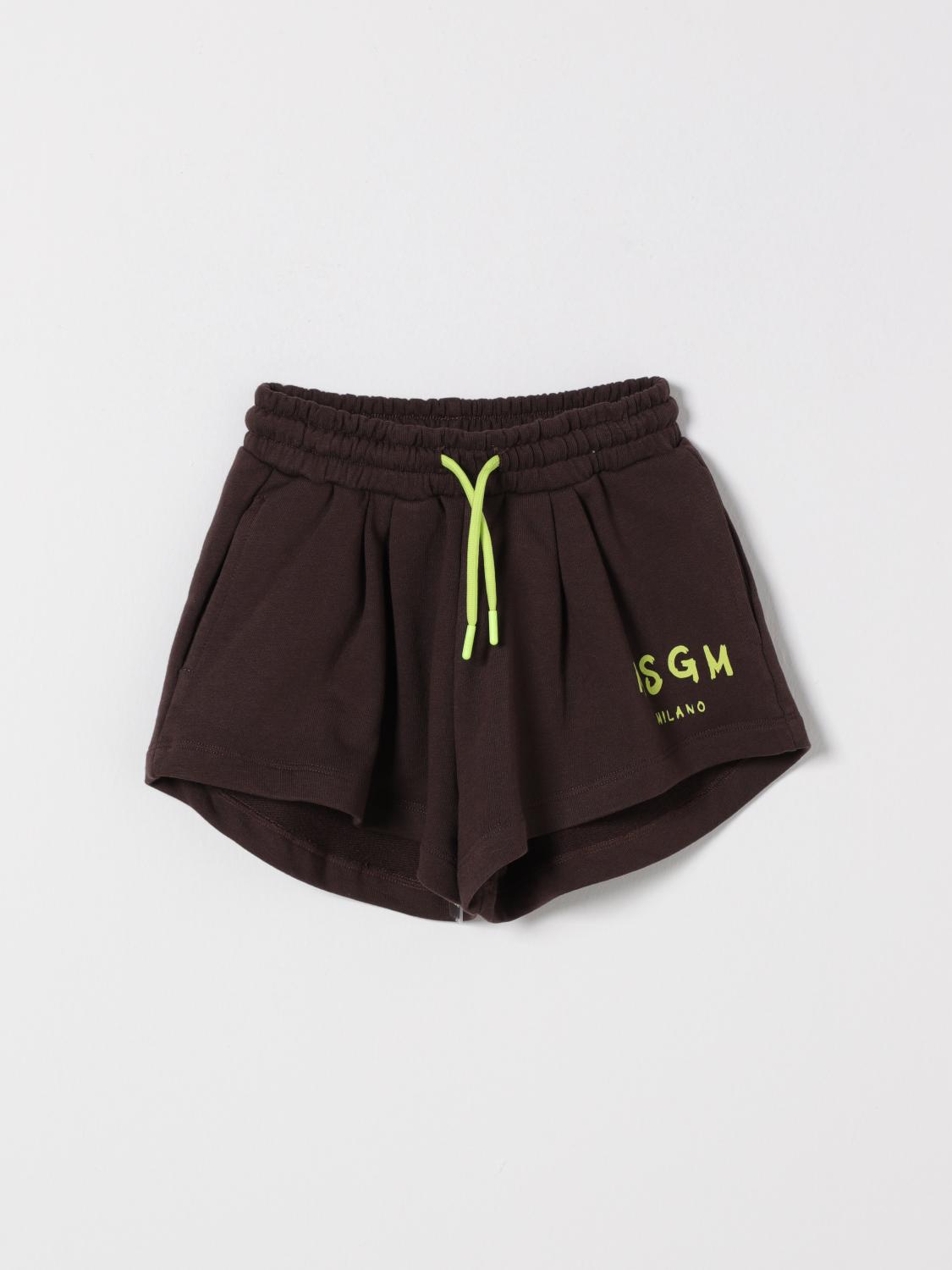 MSGM Kids Cotton Jogging Shorts　MSGM キッズ コットン ジョギング ショーツ MSGM