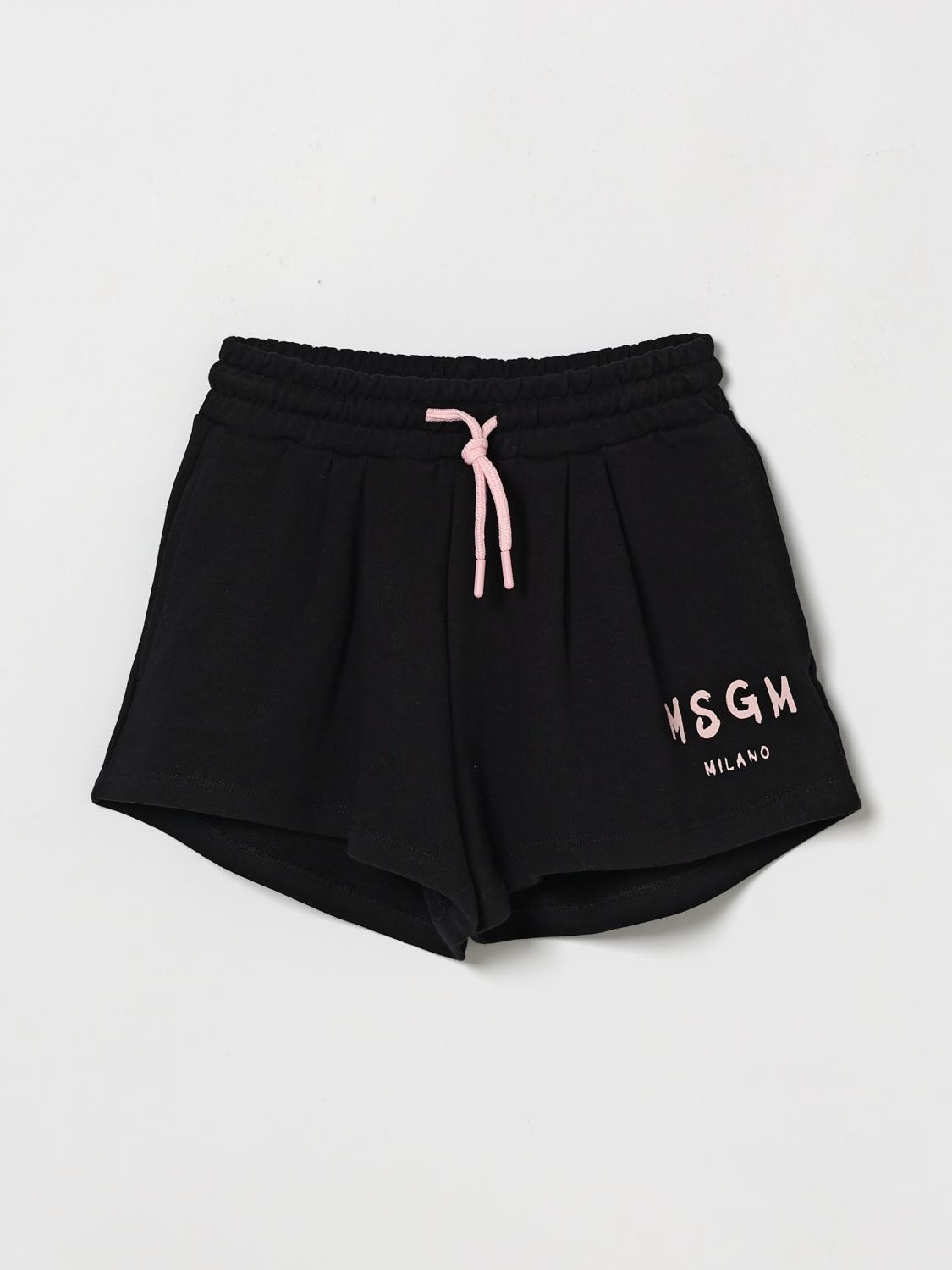 MSGM Kids Cotton Jogging Shorts　MSGM キッズ コットン ジョギング ショーツ MSGM