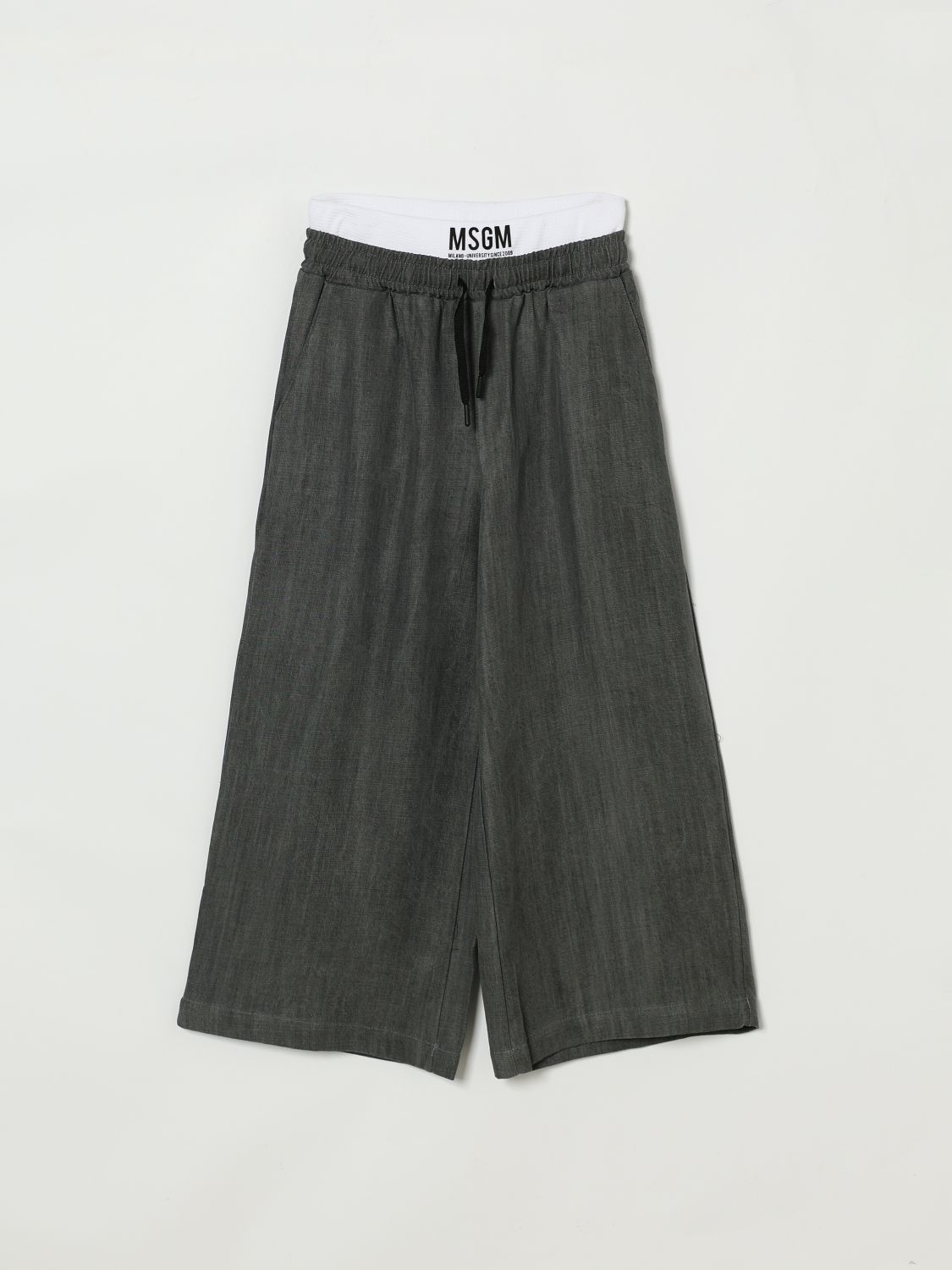 MSGM Kids Cotton Trousers　MSGM キッズ コットン パンツ MSGM