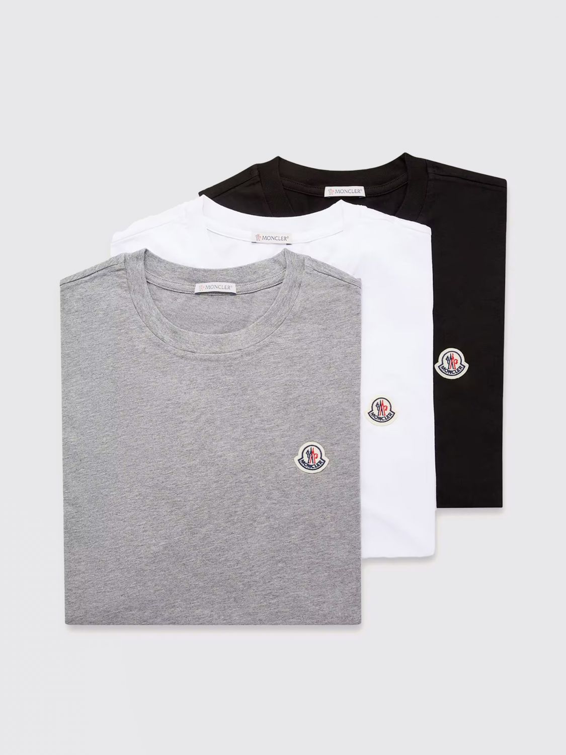Moncler Polo Shirt Men In Multi