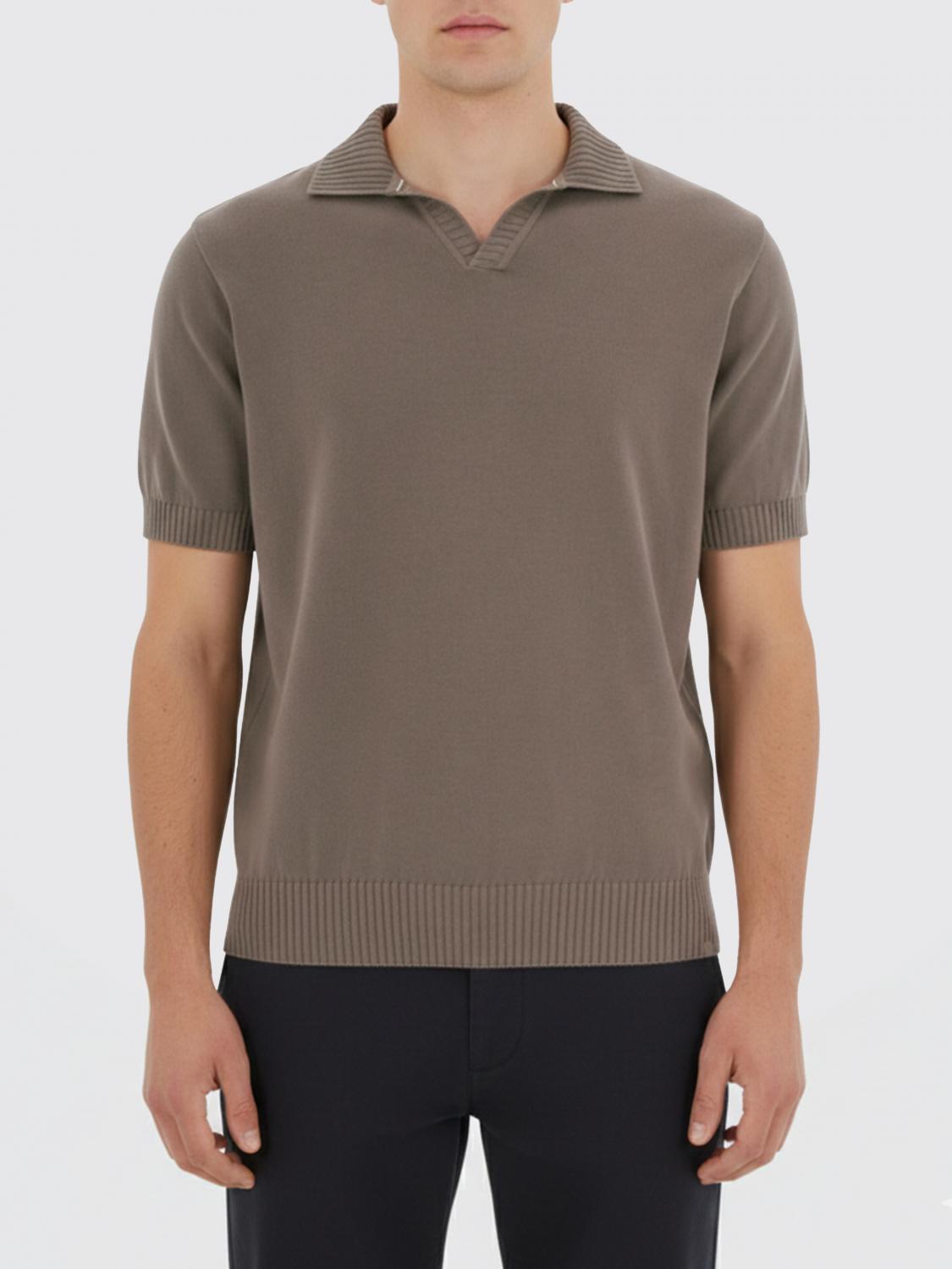 PAUL & SHARK Strick-Poloshirt aus Baumwolle