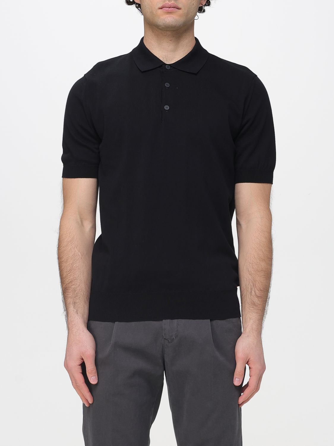 K-Way Cotton Knit Polo Shirt · S