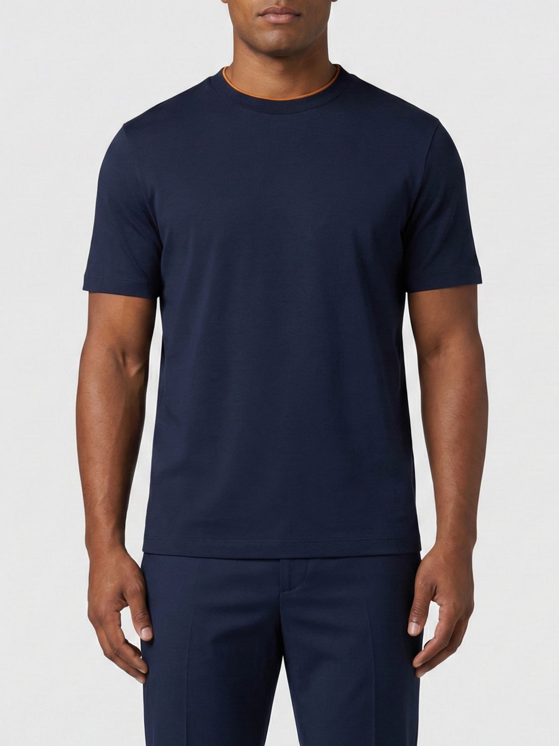 BOSS Basic Baumwoll-T-Shirt