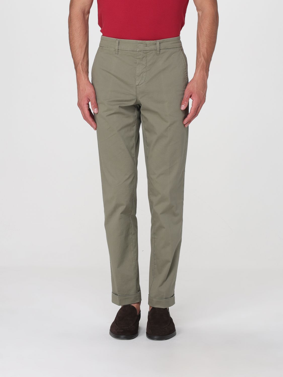 FAY Pantaloni slim fit in cotone stretch