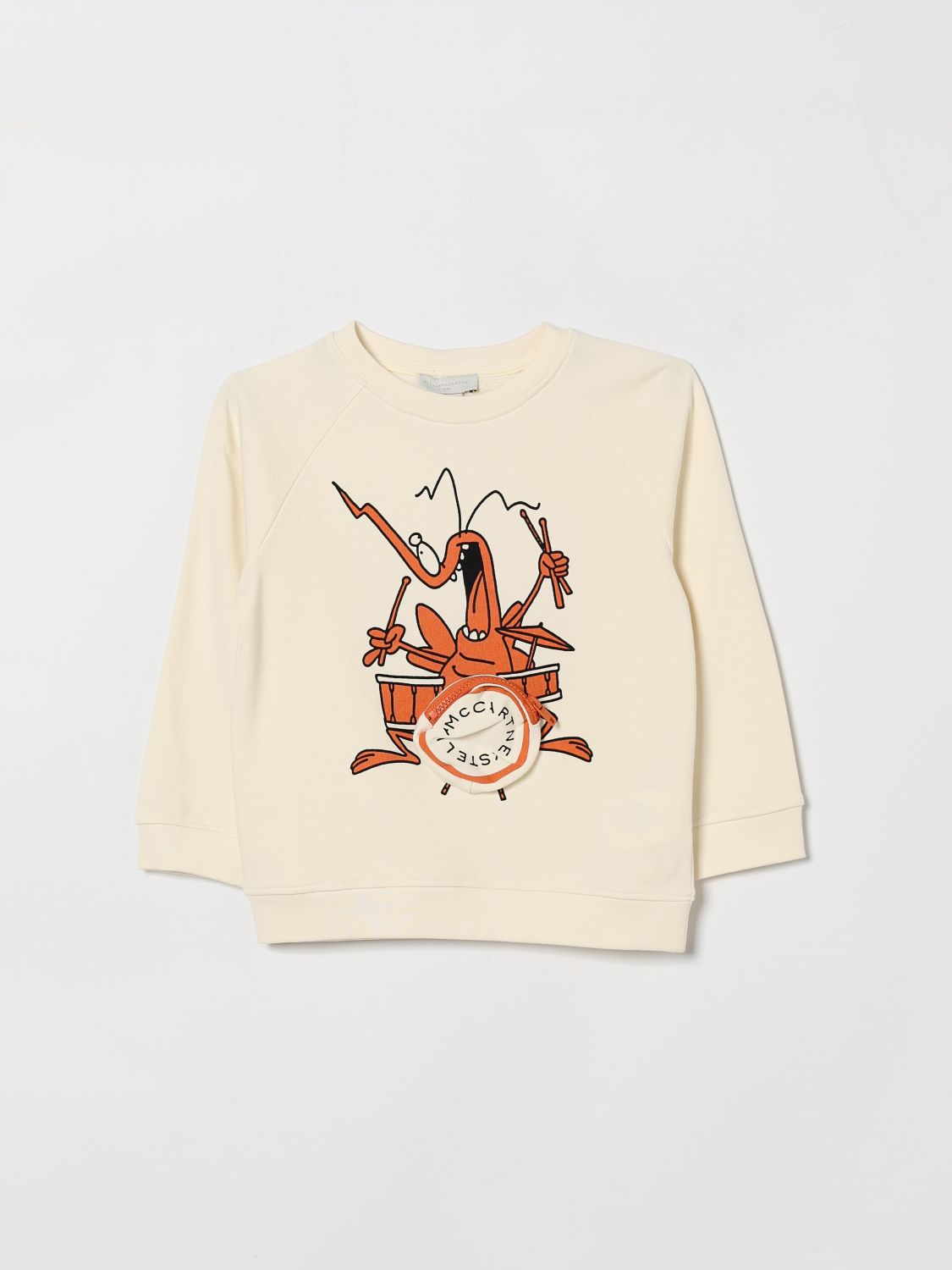 STELLA MCCARTNEY KIDS Printed Cotton Crewneck Sweatshirt　STELLA MCCARTNEY KIDS プリント コットン クルーネック スウェットシャツ STELLA