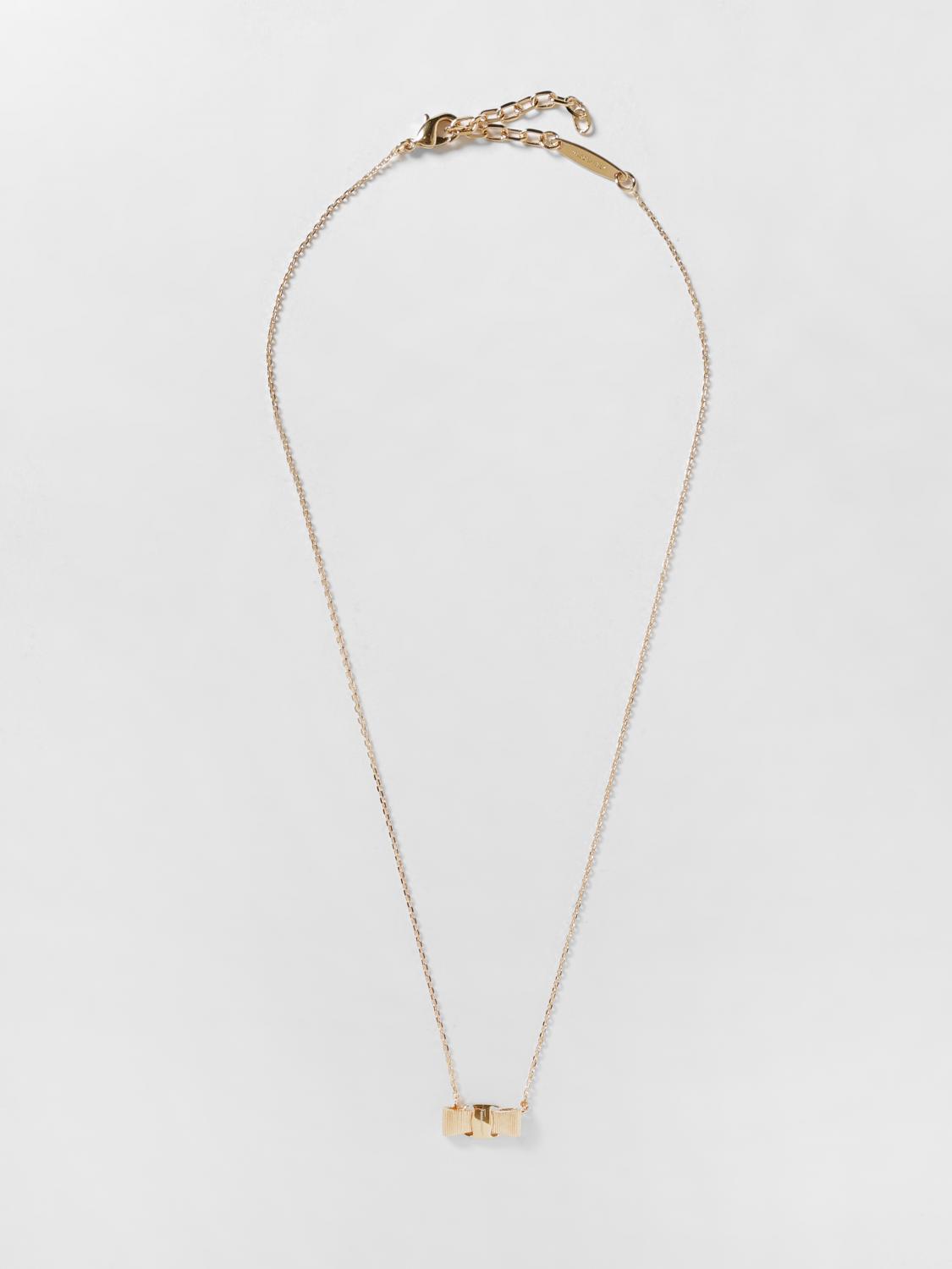 FERRAGAMO Vara Brass Necklace　FERRAGAMO ヴァラ ブラス ネックレス FERRAGAMO