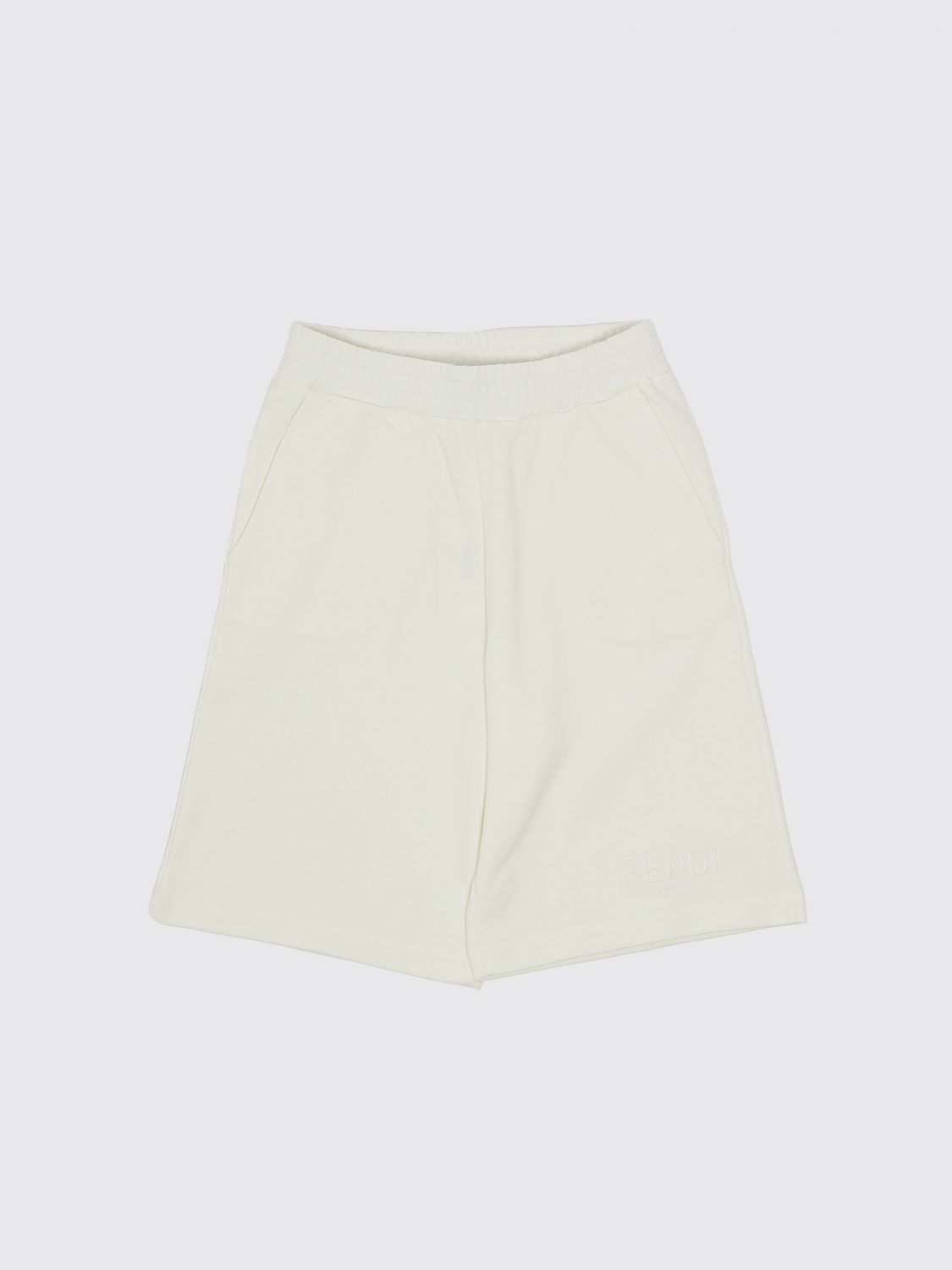 Pantaloncini FENDI Bambino colore Bianco