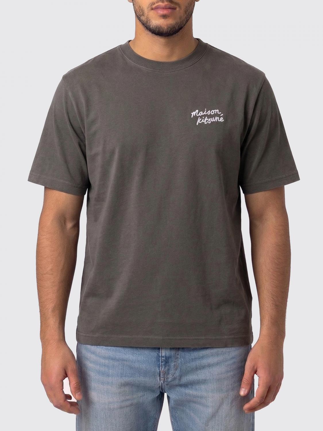 MAISON KITSUNÉ T-Shirt aus Baumwolle mit Logo