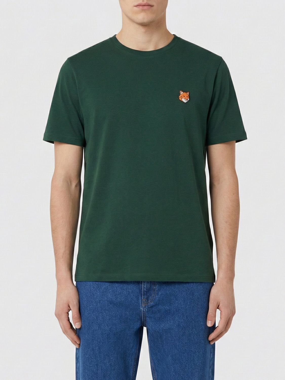 MAISON KITSUNÉ T-Shirt aus Baumwolle mit Logo