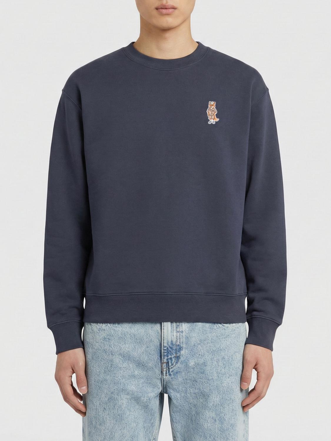 MAISON KITSUNÉ Rundhals-Sweatshirt aus Baumwolle