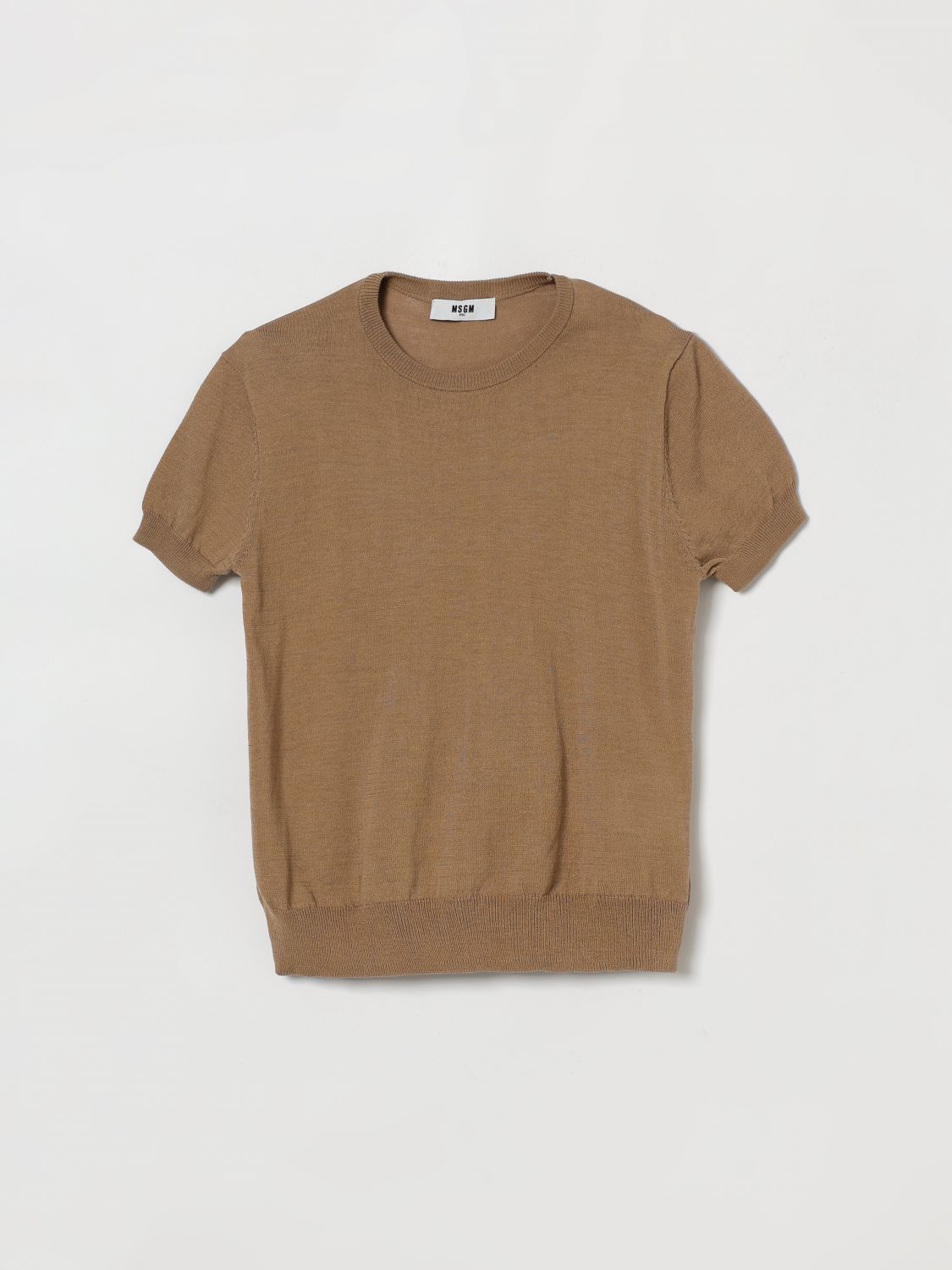 MSGM Kids Basic Cotton Sweater　MSGM キッズ ベーシック コットン セーター MSGM